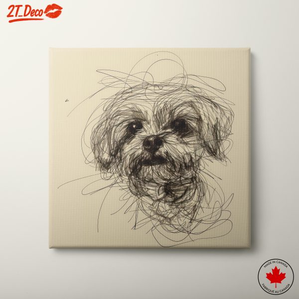 Cute Sketch of a Dog