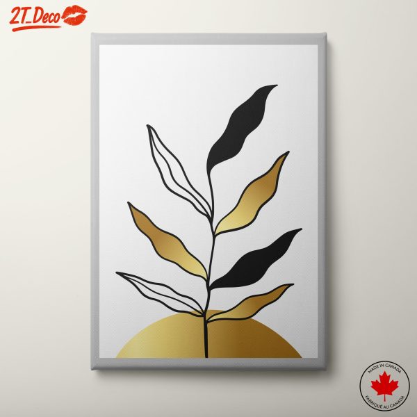 Abstract Botanical Design Wall Art
