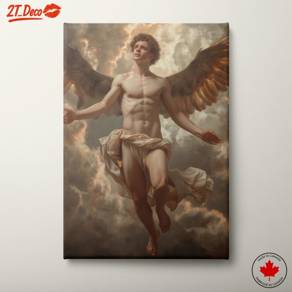 Heavenly Classical Figure in Flight