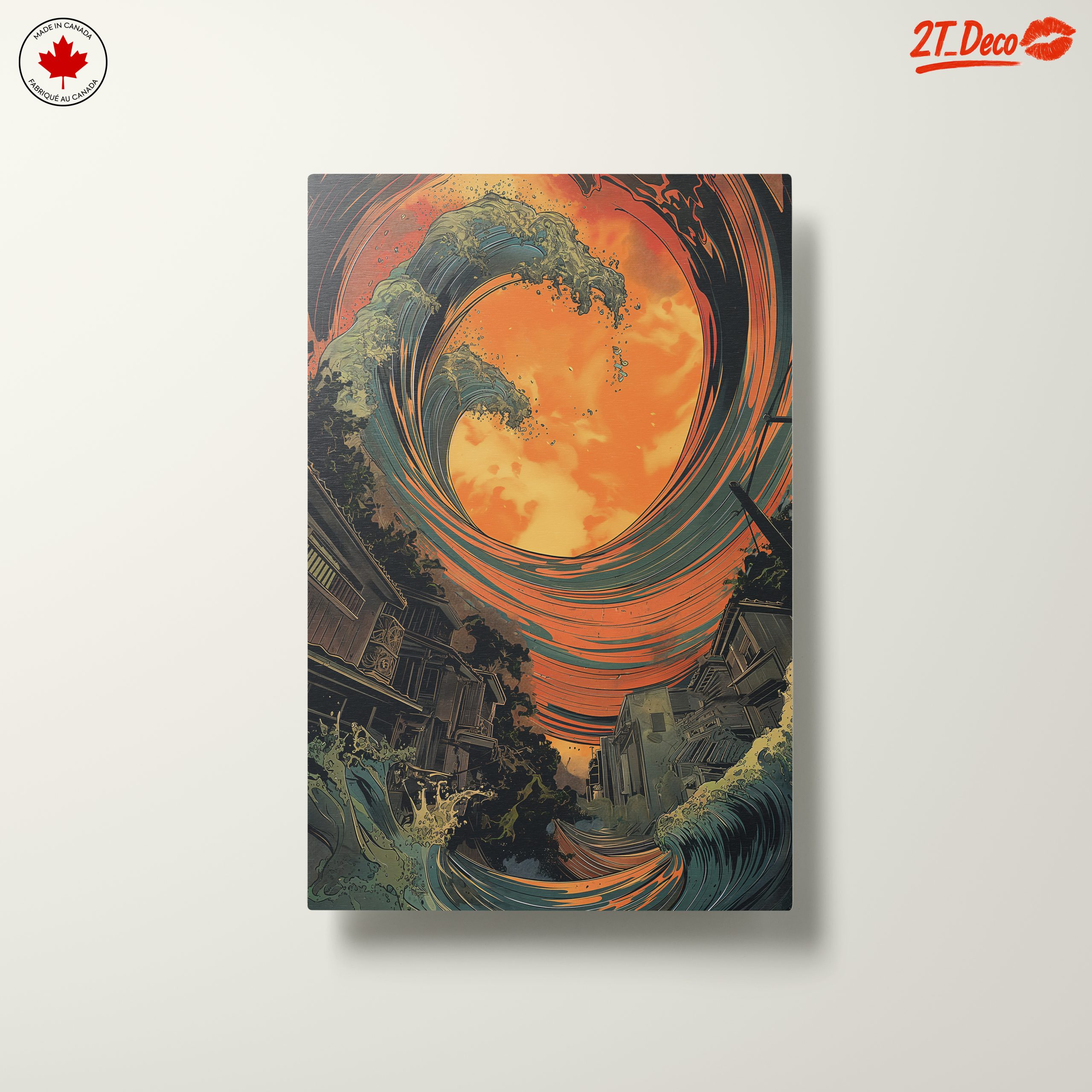 Abstract Waves and Ocean Scene Art - Image 10