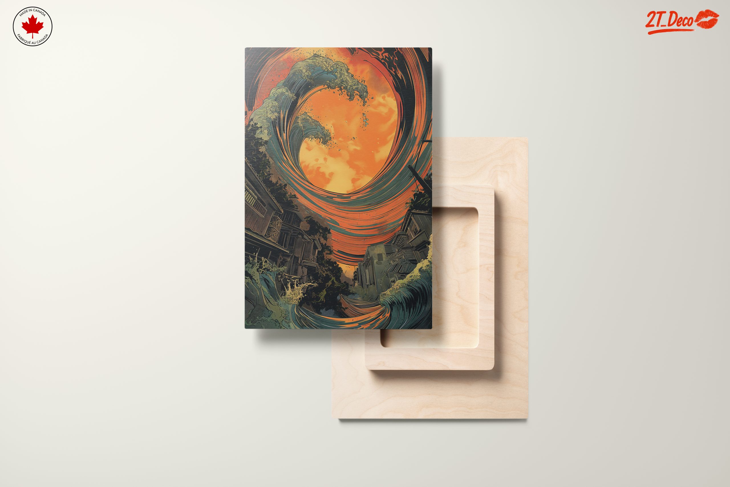 Abstract Waves and Ocean Scene Art - Image 11