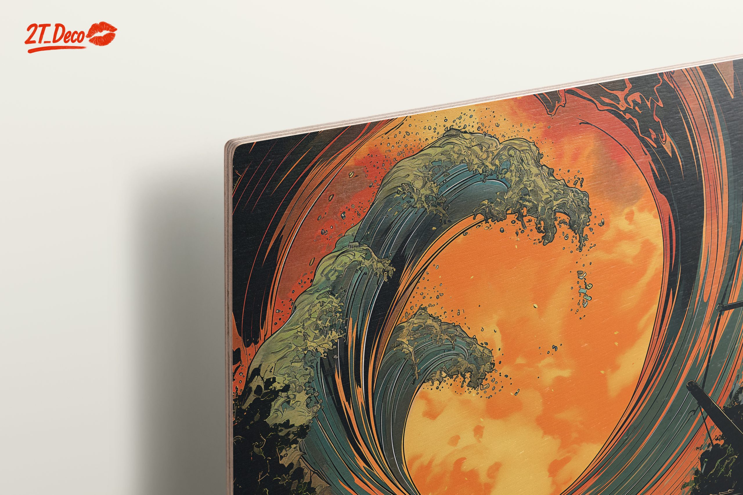 Abstract Waves and Ocean Scene Art - Image 15