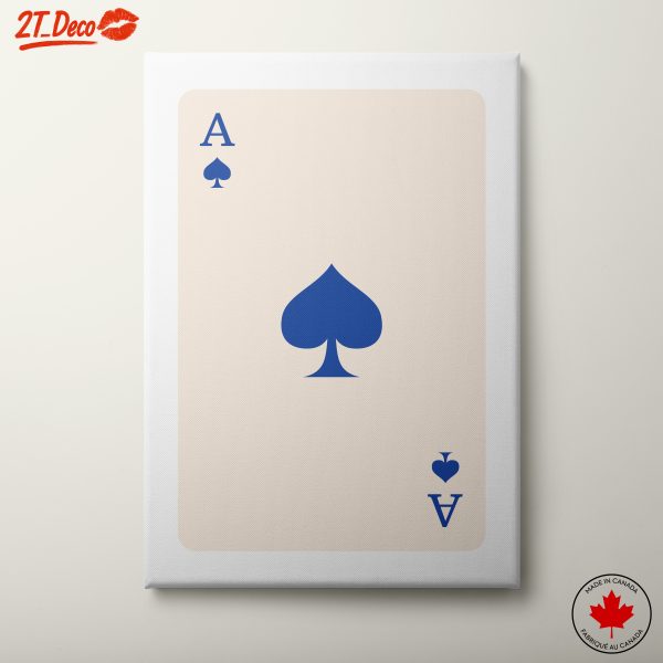 Ace of Spades Playing Card Artwork