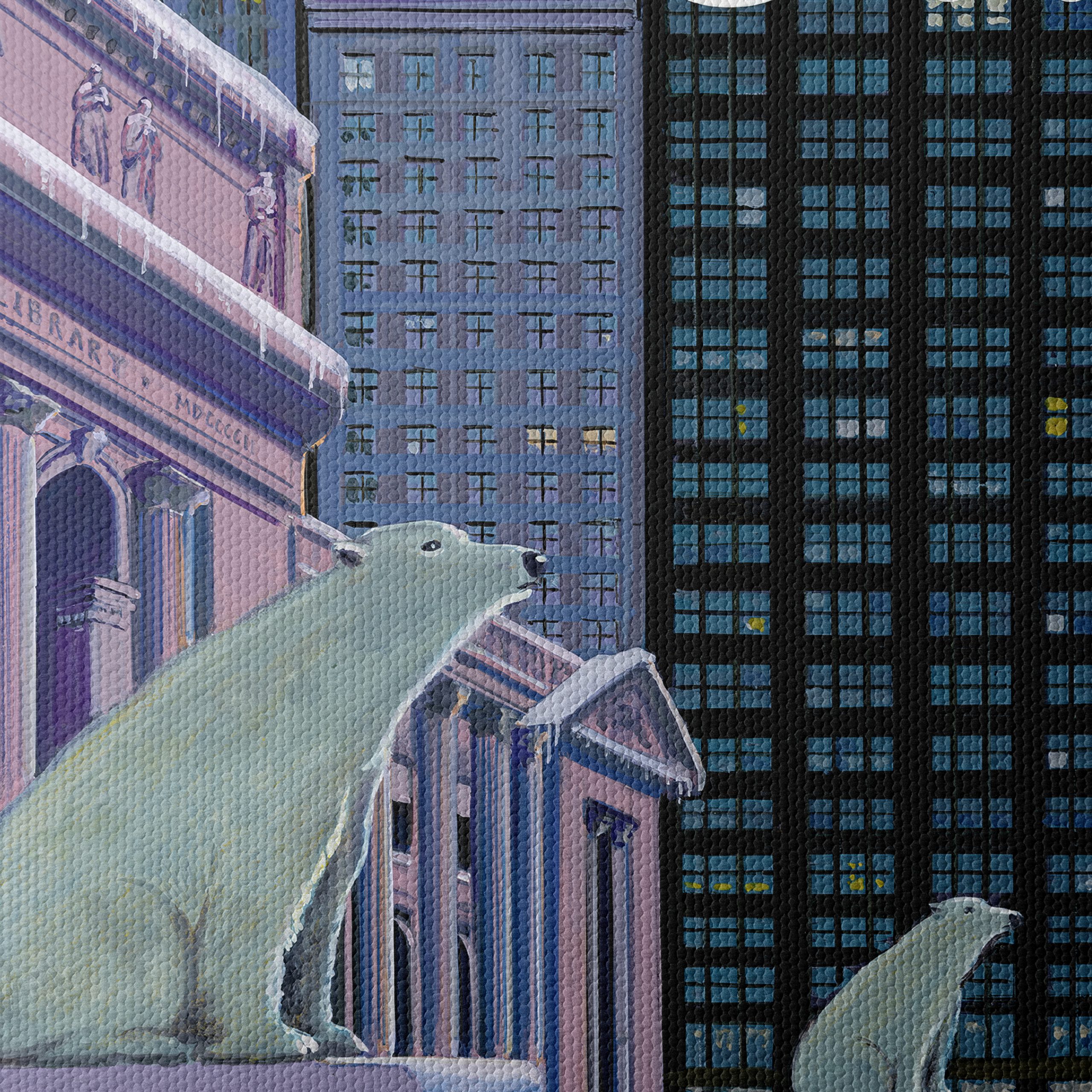 New Yorker Magazine Cover Art with Polar Bears - Image 4