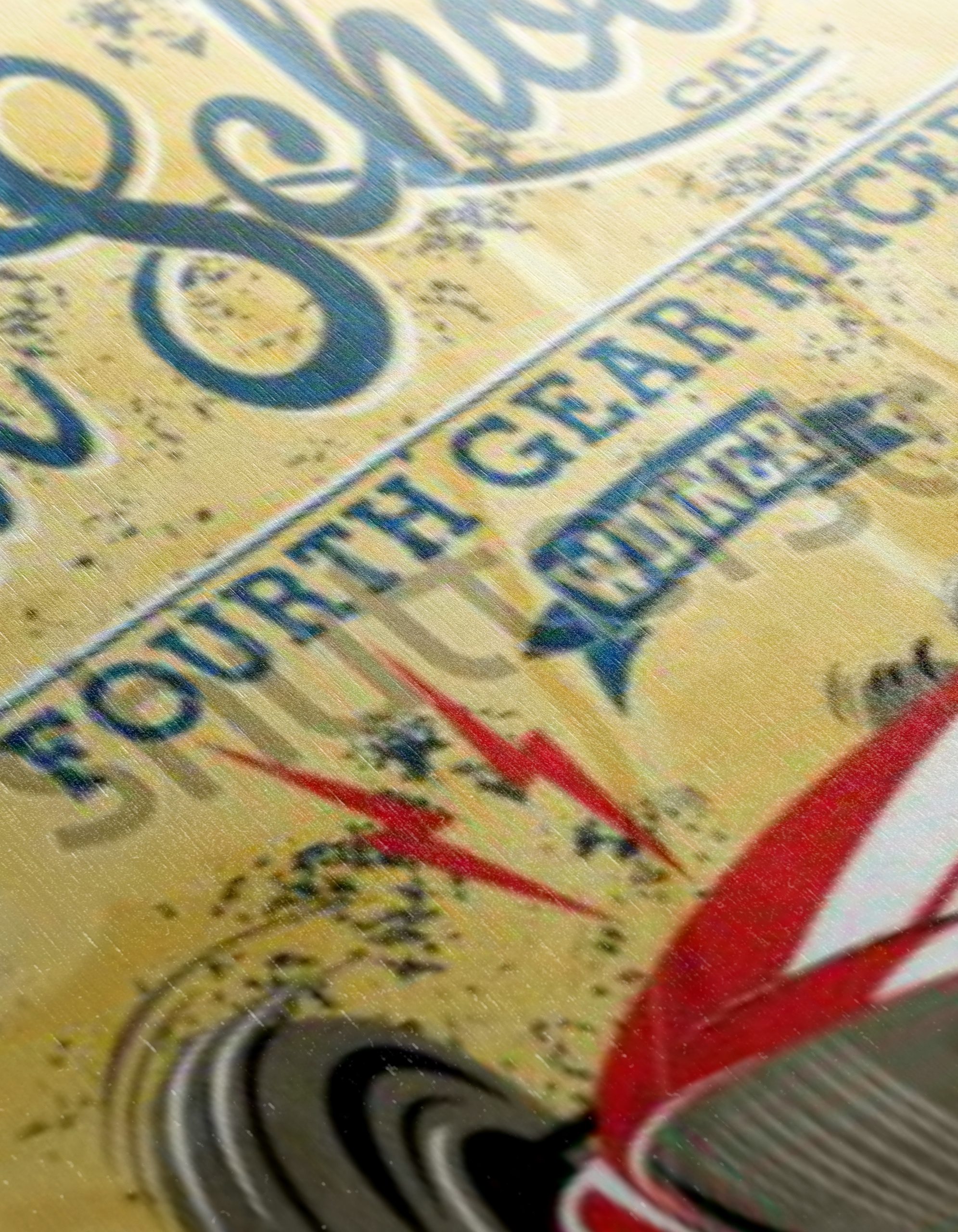 Vintage Racing Car Poster Art - Image 12