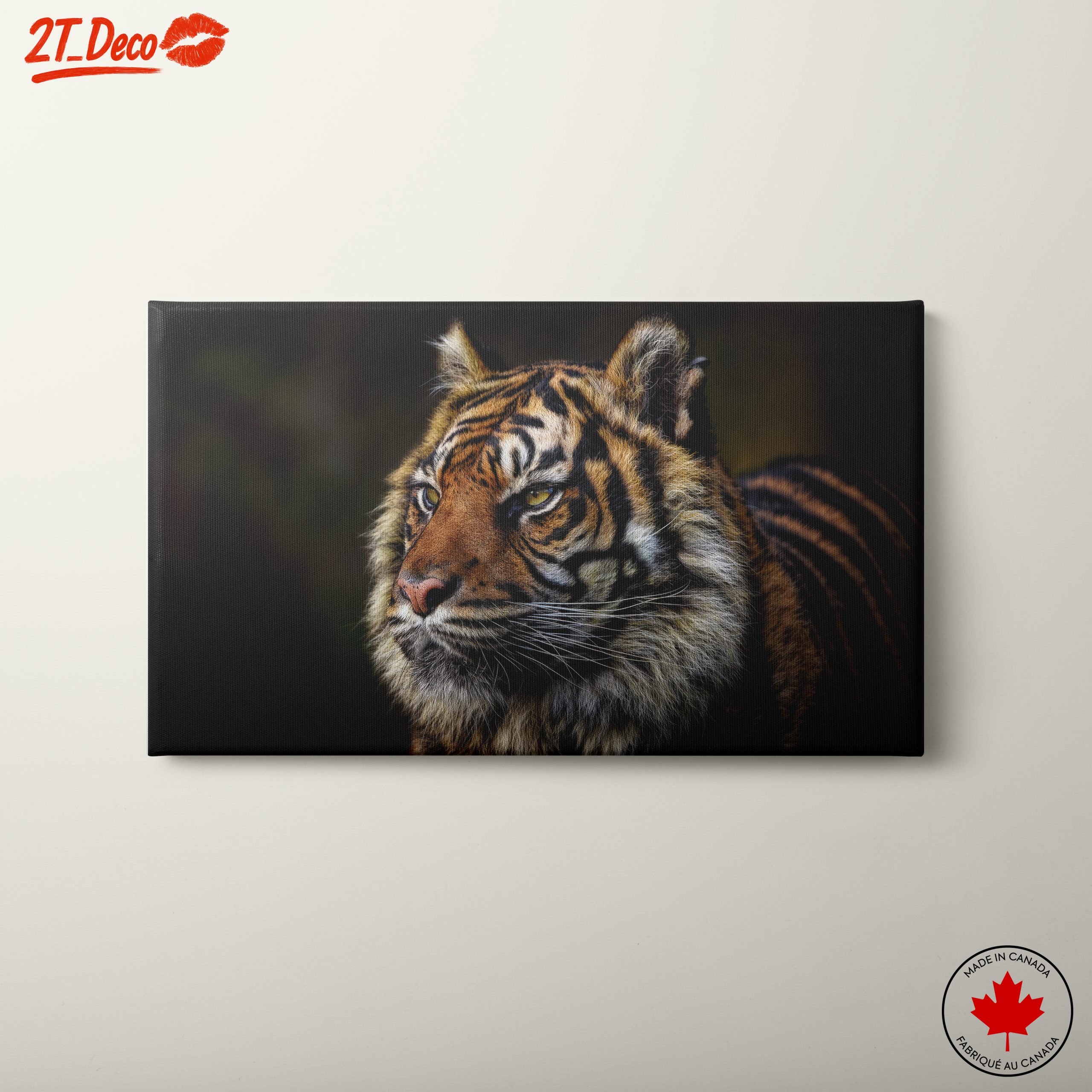 Majestic Tiger Portrait Art