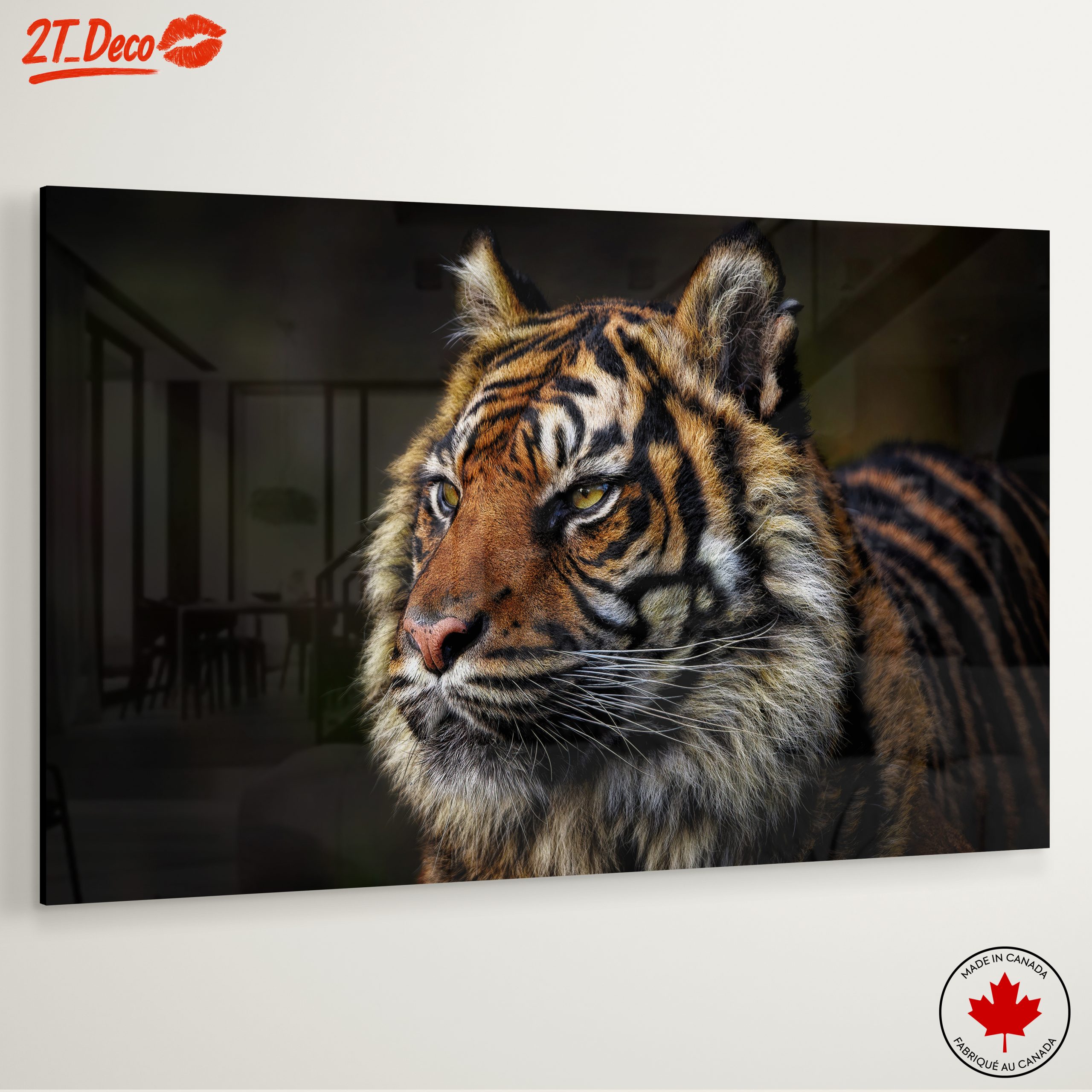 Majestic Tiger Portrait Art - Image 6
