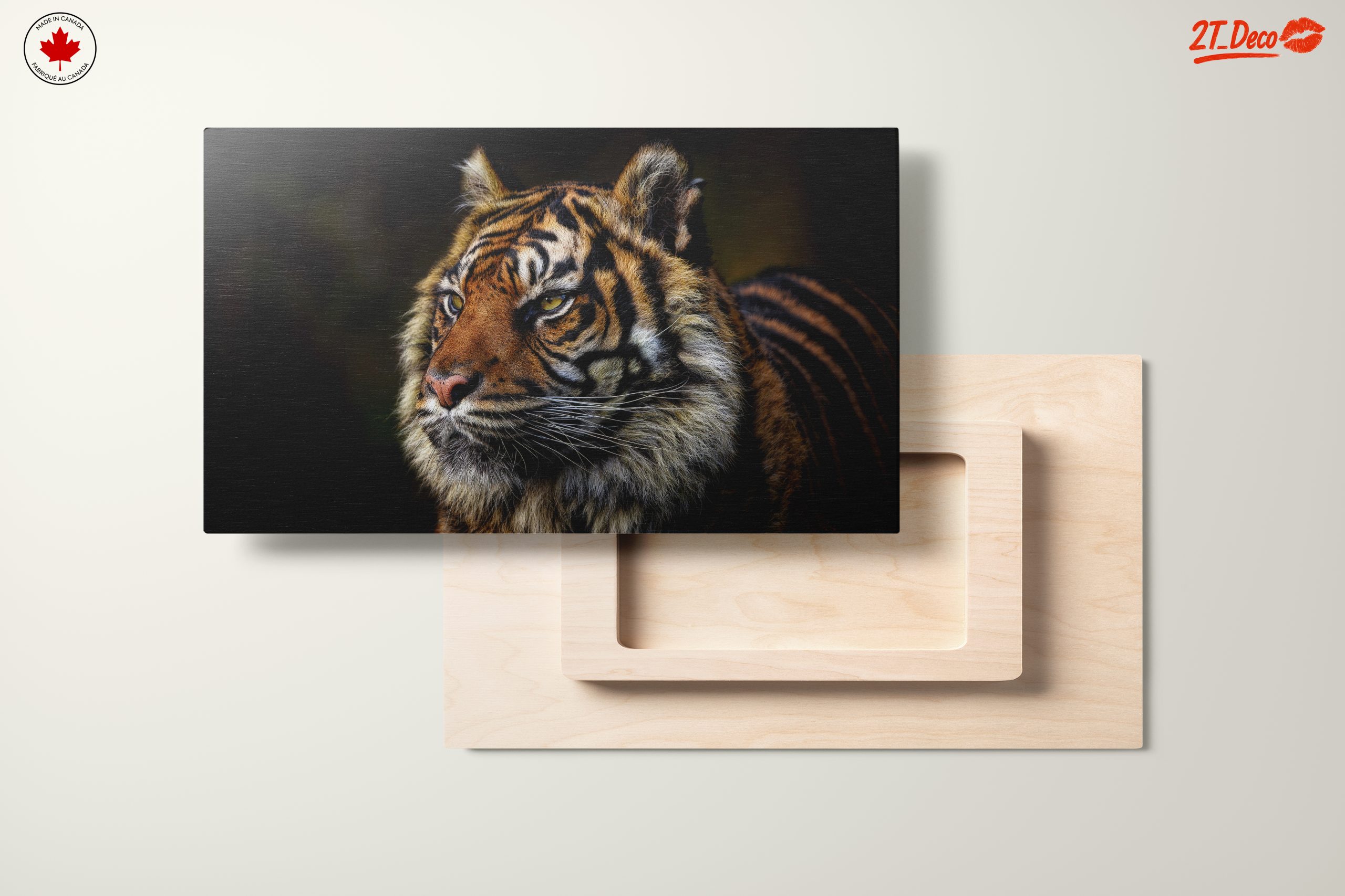 Majestic Tiger Portrait Art - Image 11