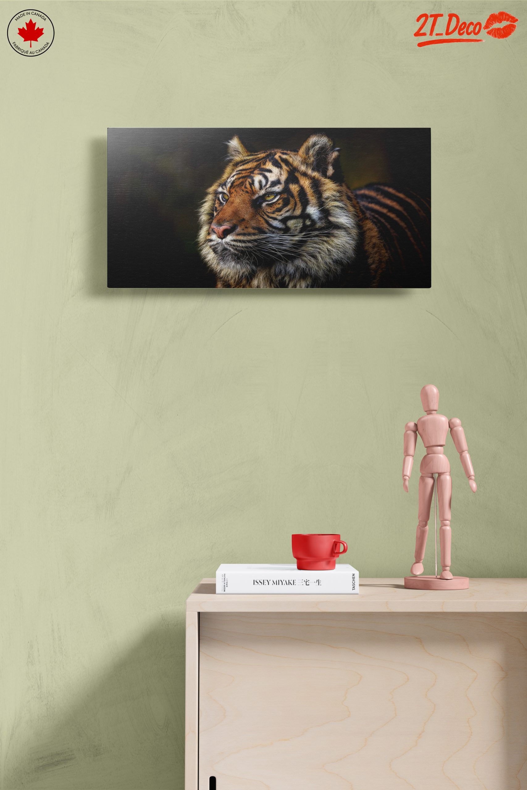 Majestic Tiger Portrait Art - Image 14