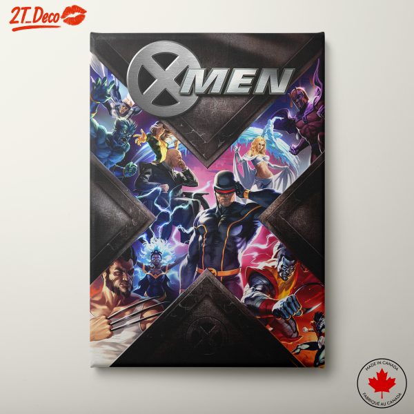 Dynamic X-Men Artwork Featuring Iconic Characters