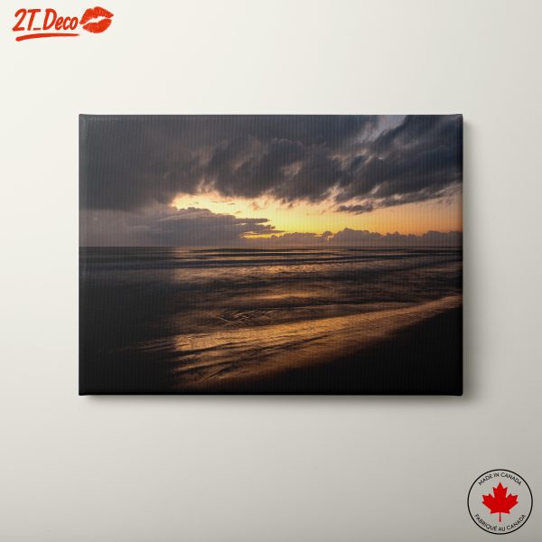 Tranquil Beach Sunset Landscape