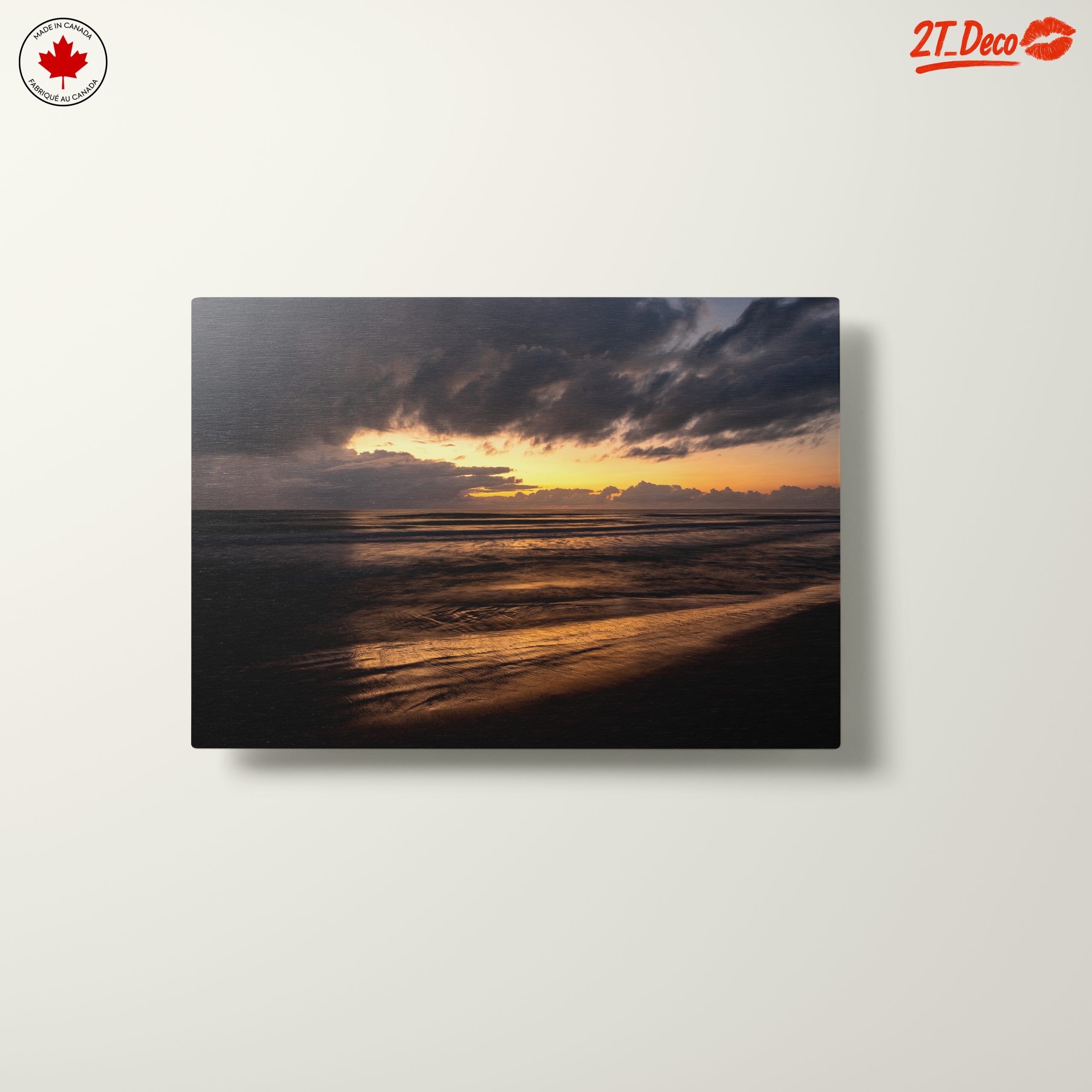Tranquil Beach Sunset Landscape - Image 10