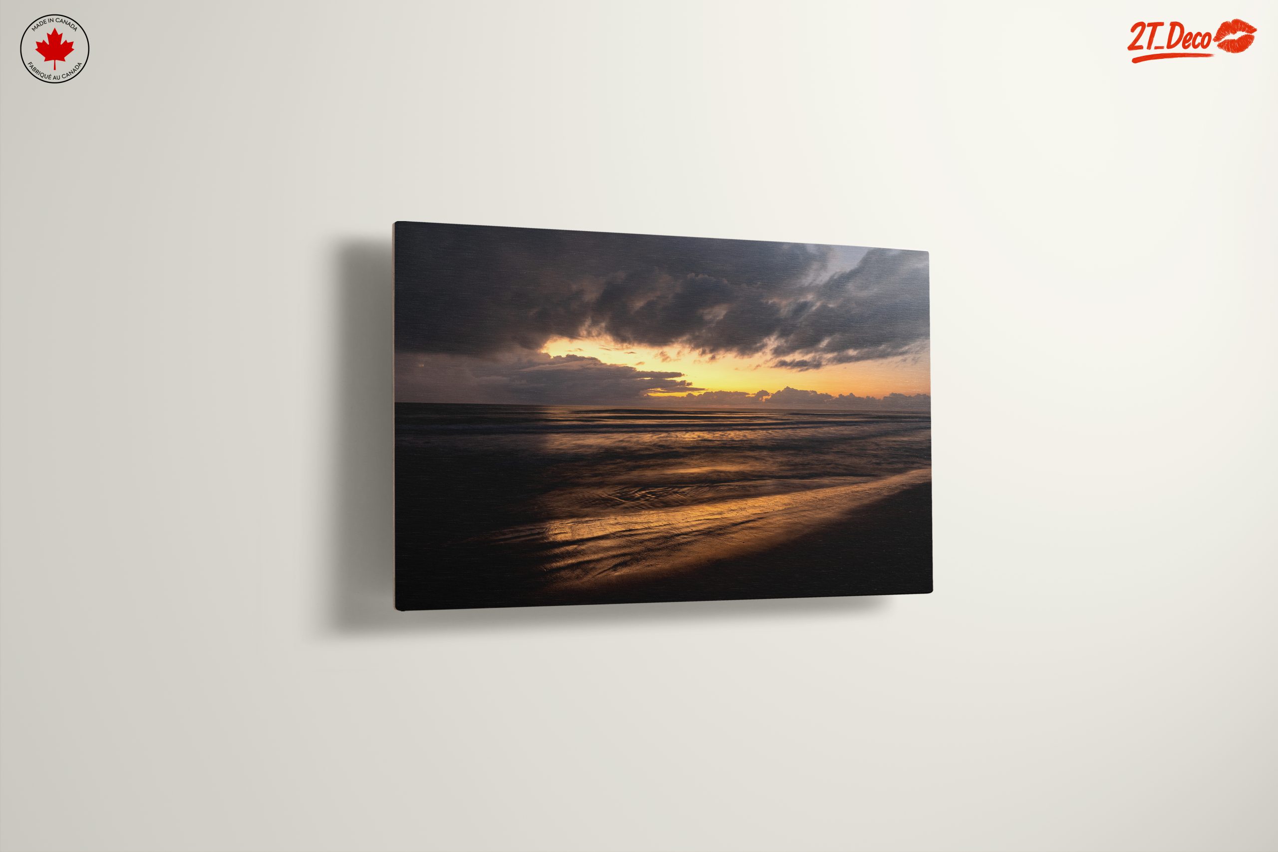 Tranquil Beach Sunset Landscape - Image 13