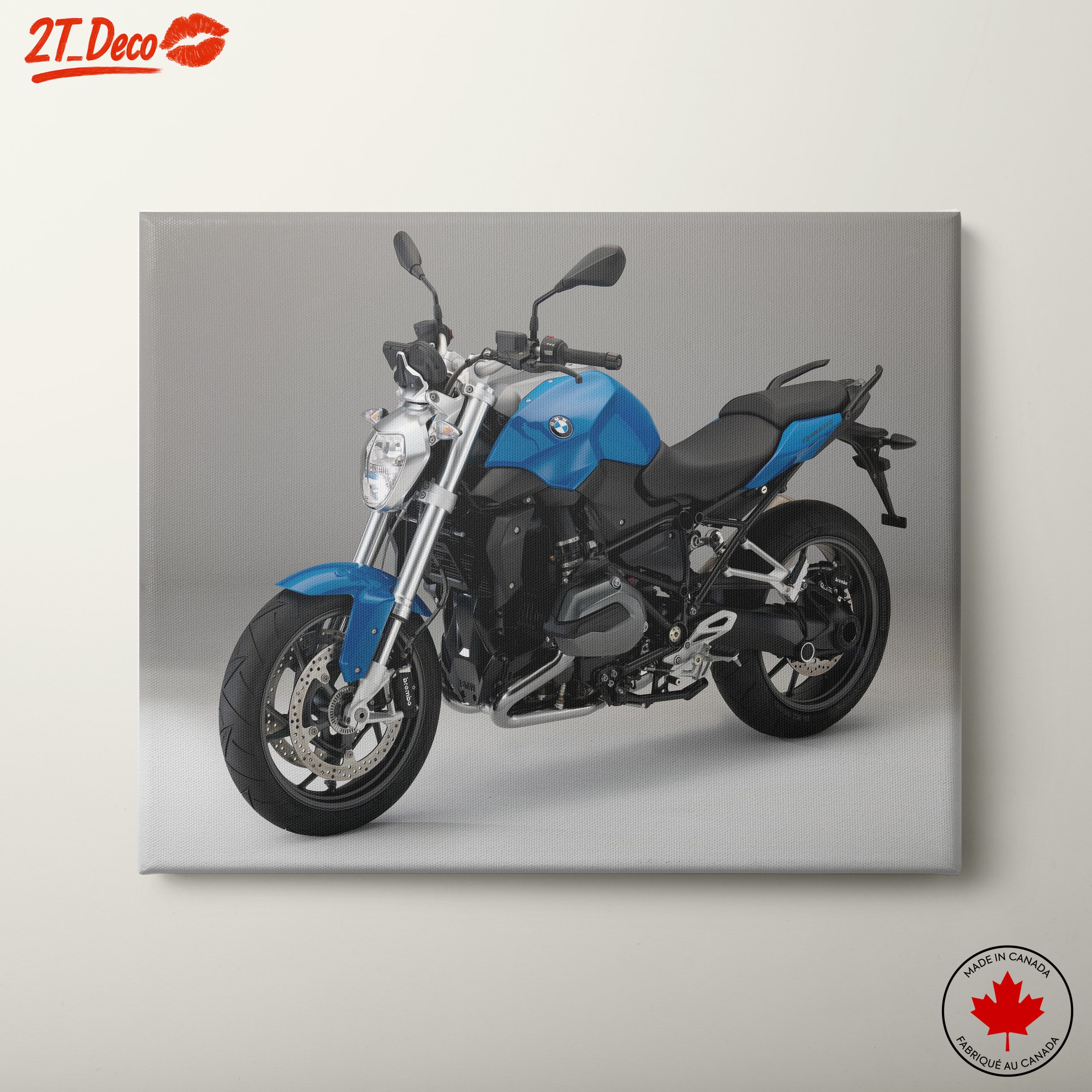 Stylish Motorcycle Wall Art