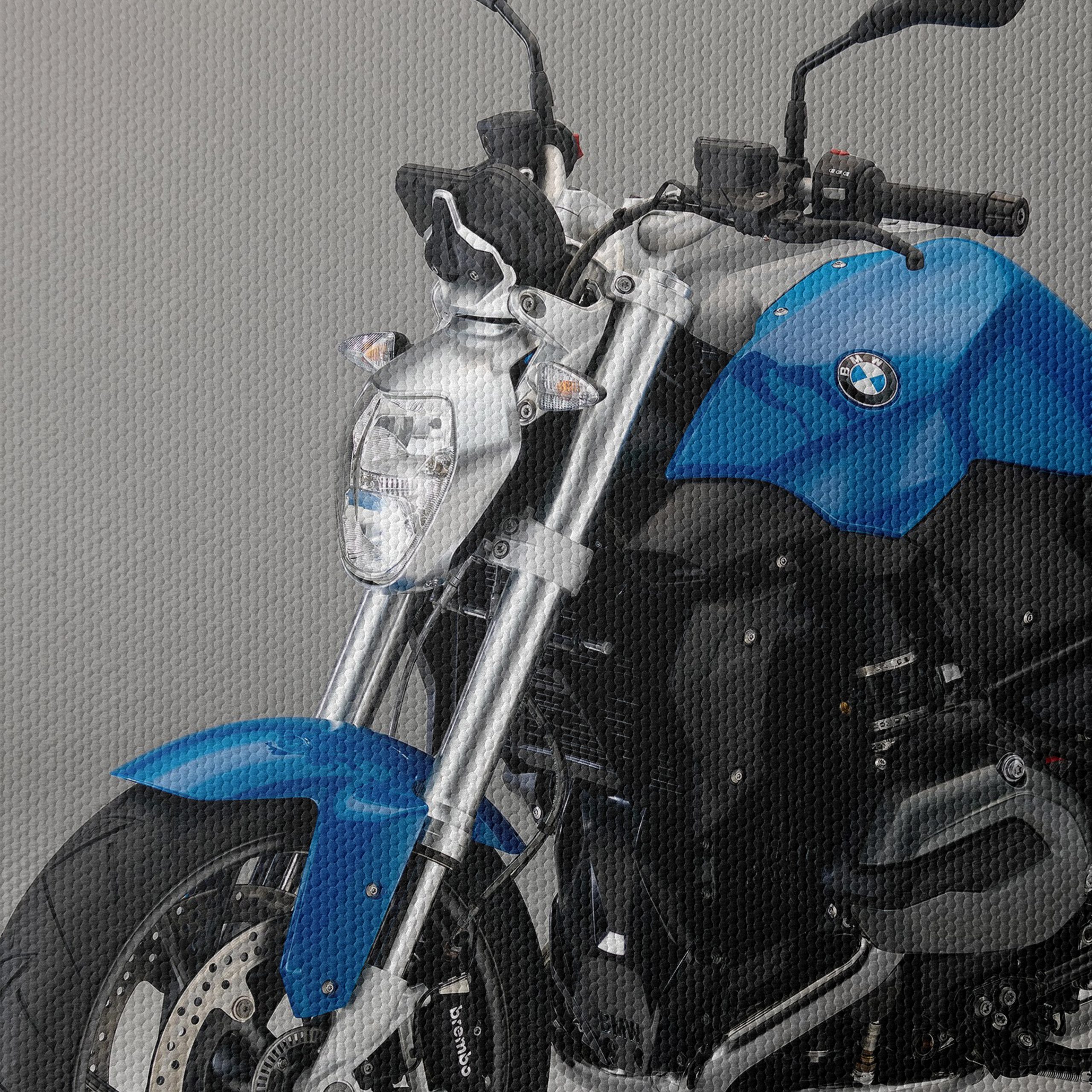 Stylish Motorcycle Wall Art - Image 4