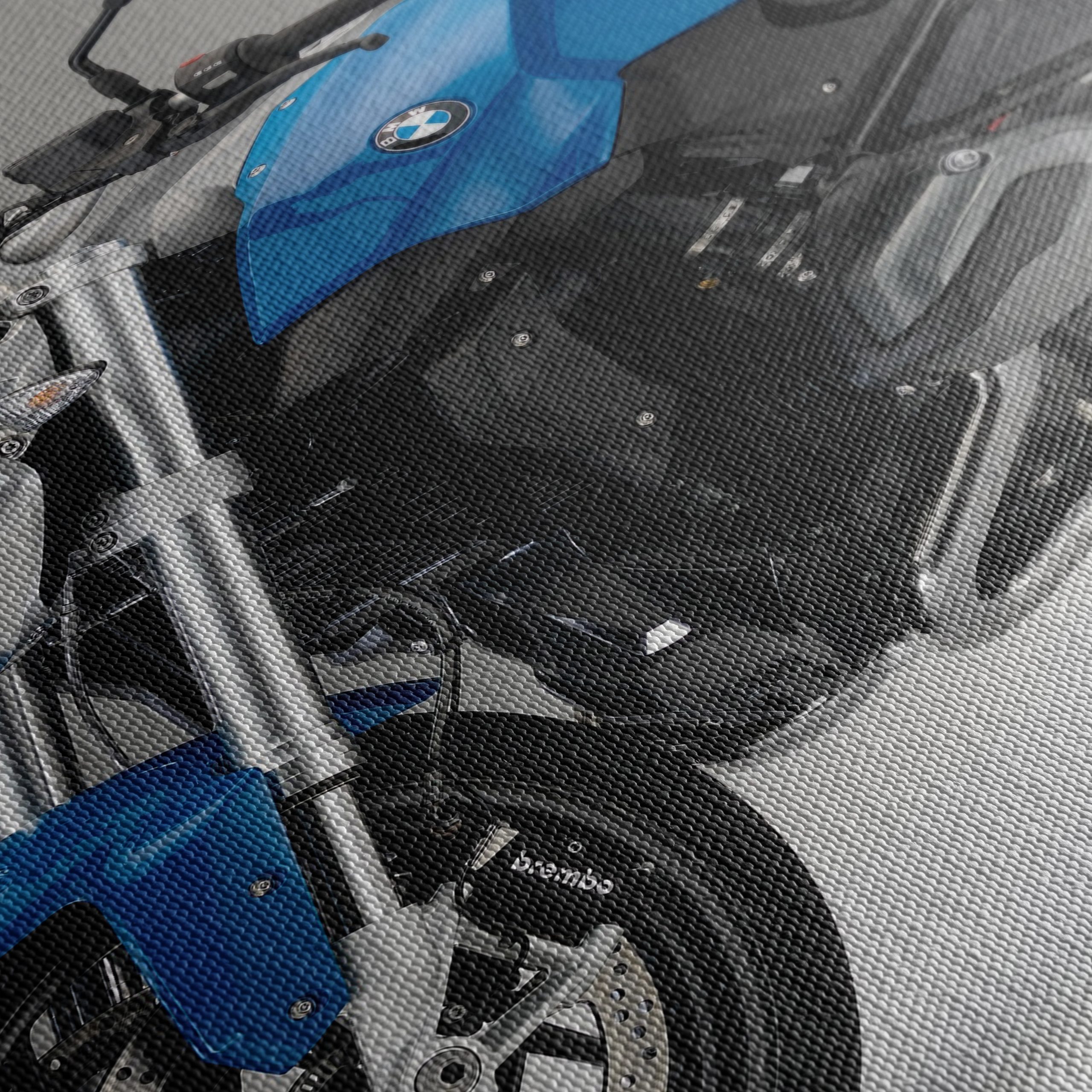 Stylish Motorcycle Wall Art - Image 5