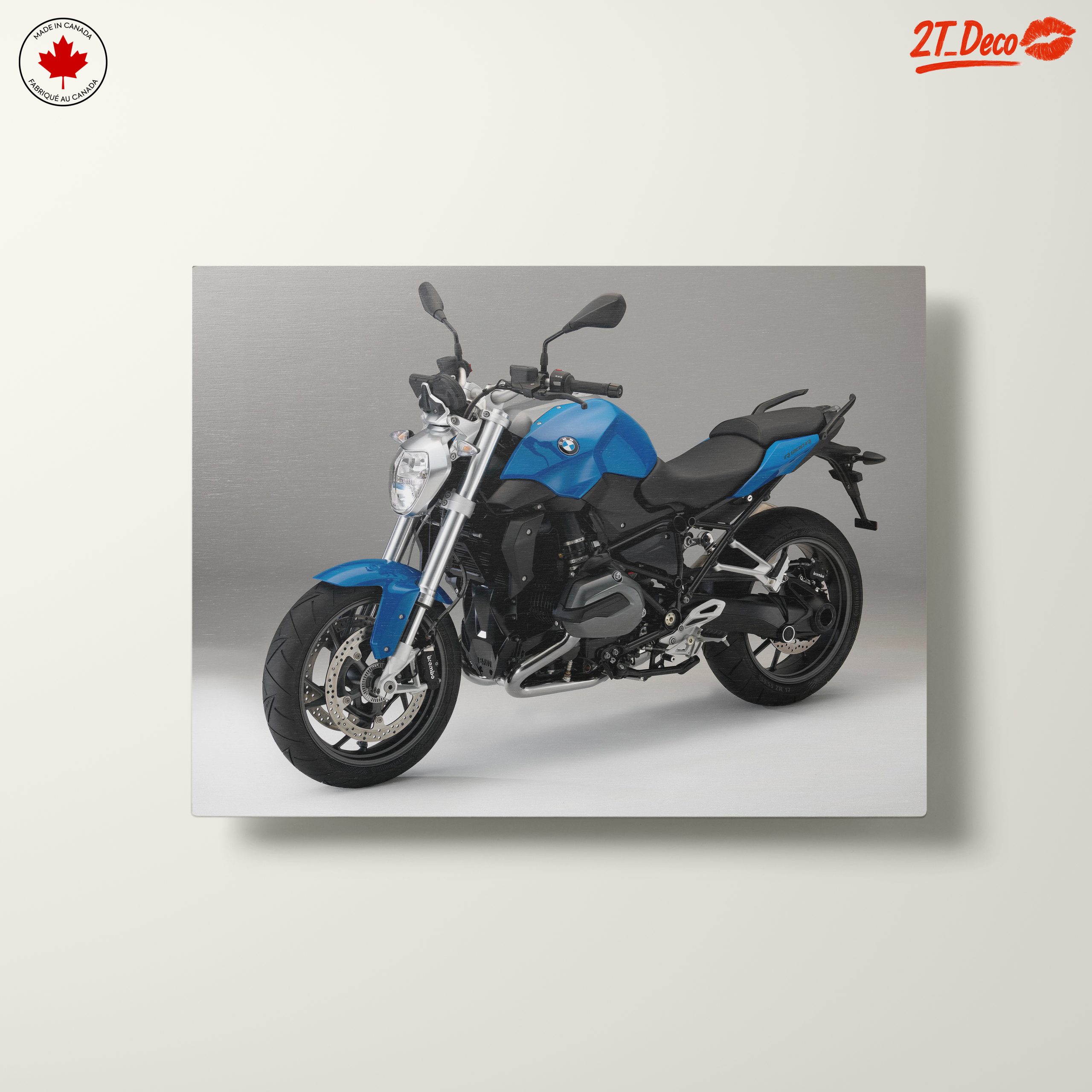 Stylish Motorcycle Wall Art - Image 10