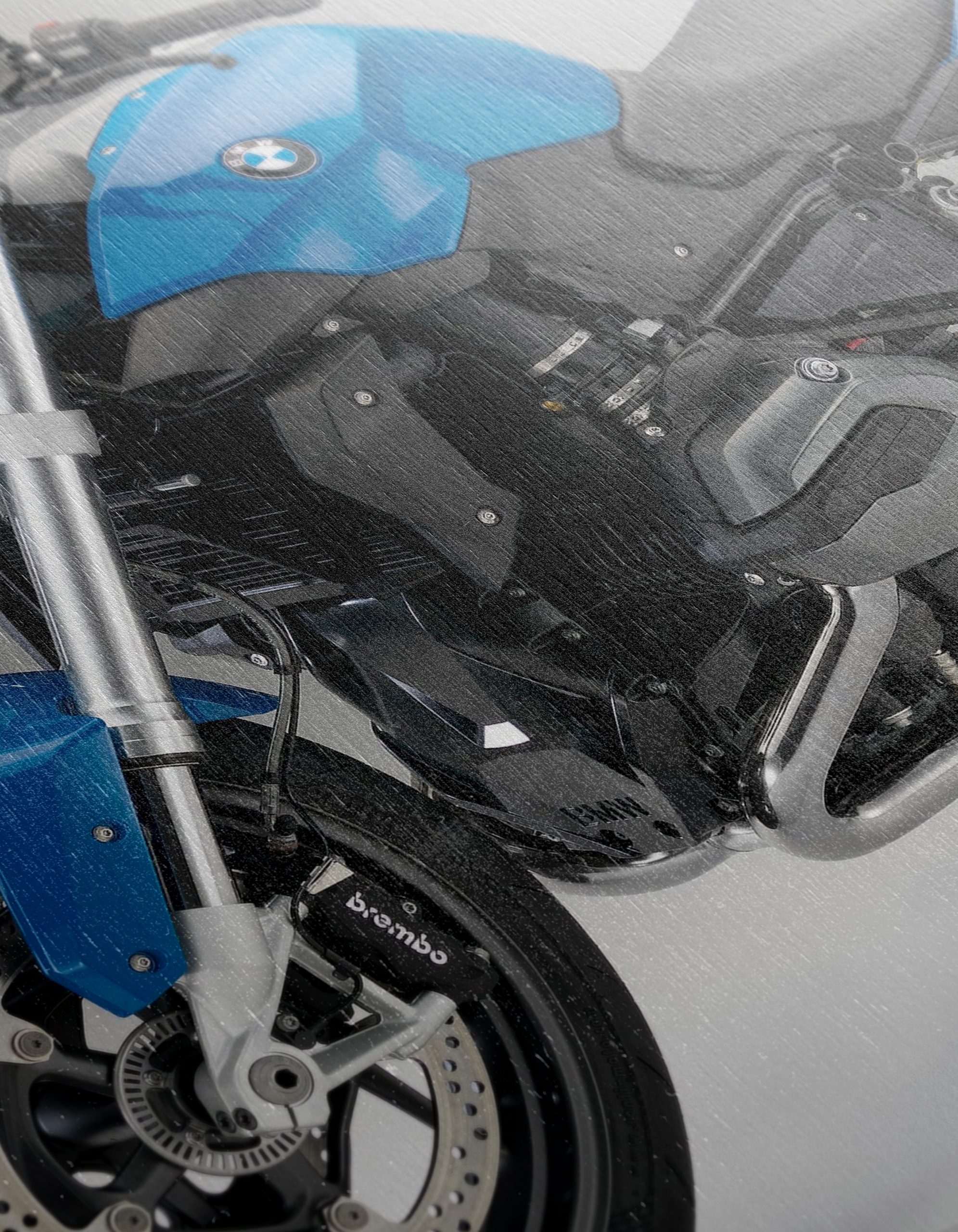 Stylish Motorcycle Wall Art - Image 12