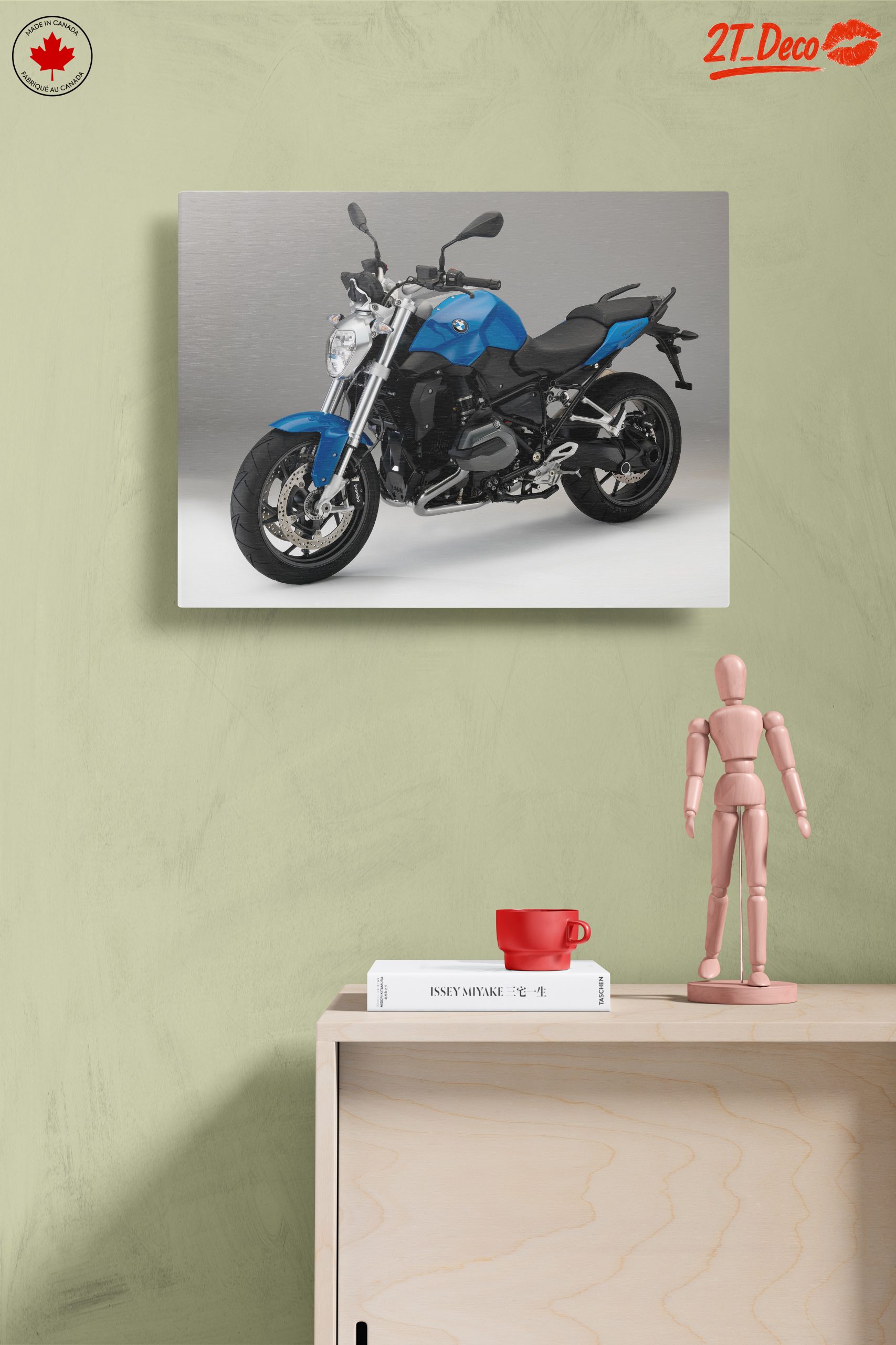 Stylish Motorcycle Wall Art - Image 14