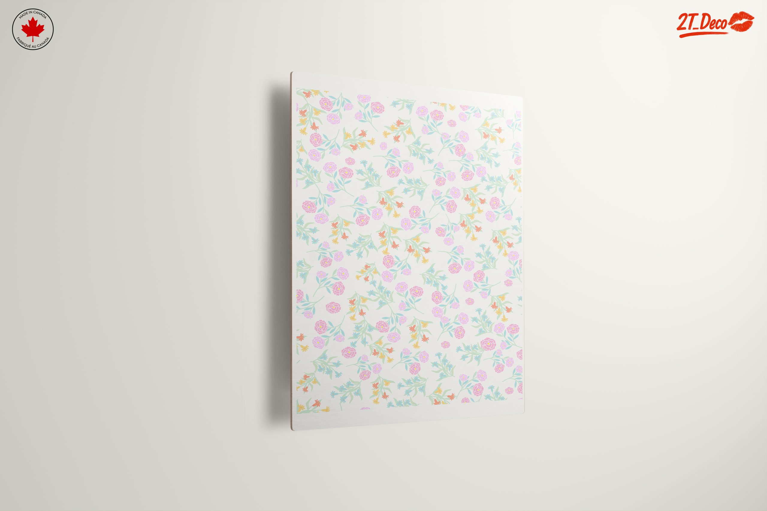 Delicate Floral Pattern in Soft Pastels - Image 13