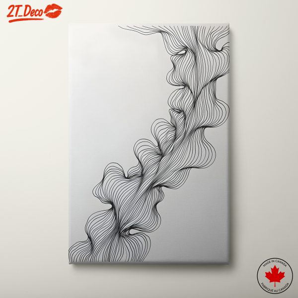 Abstract Geometric Line Design