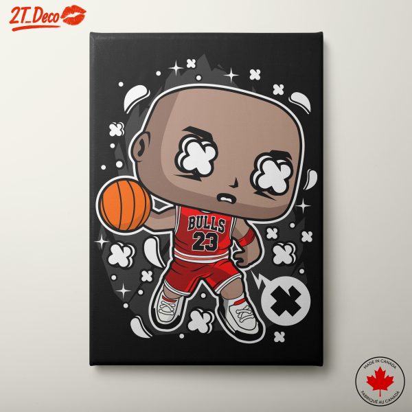 Stylized Basketball Player Artwork 2