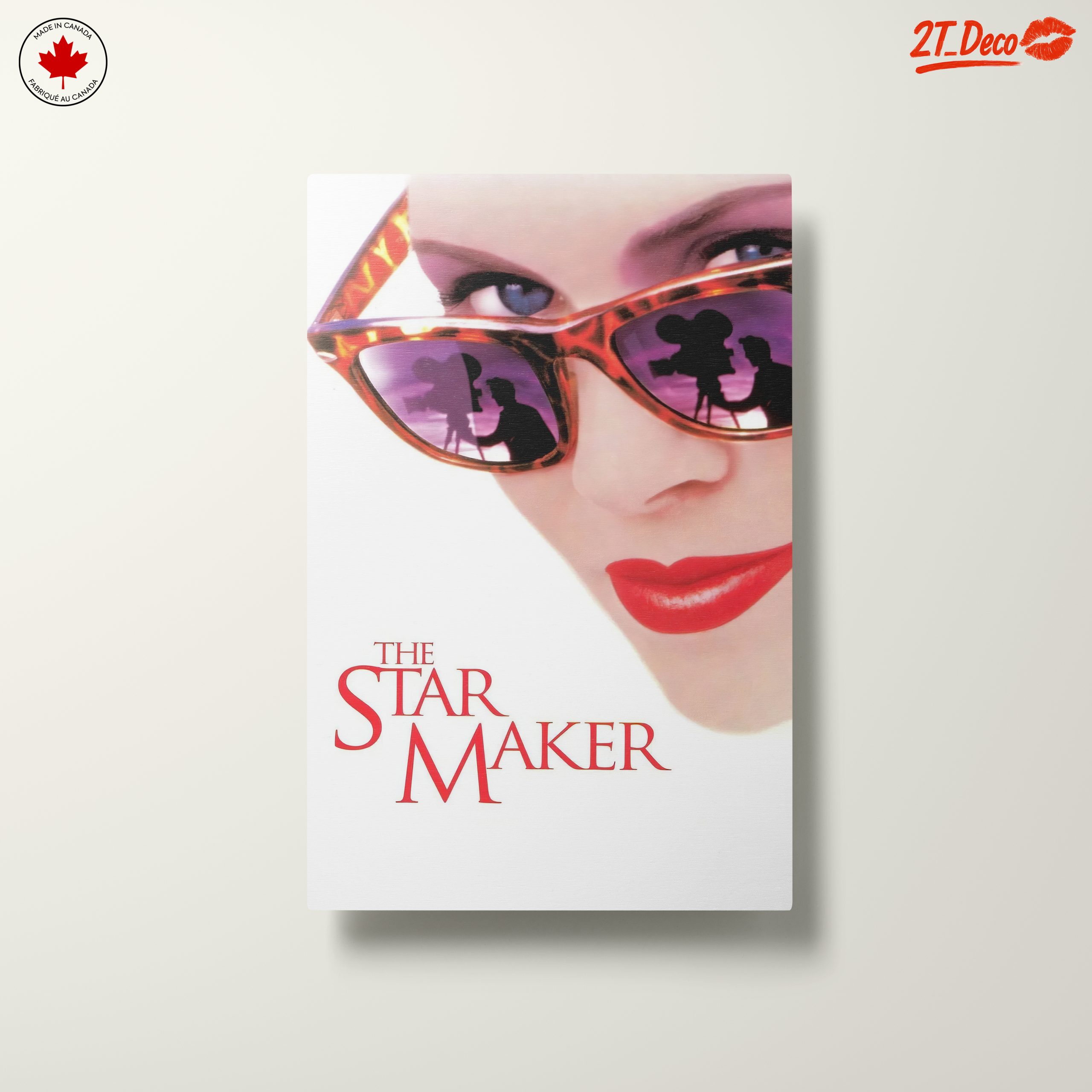 Stylish Cinema Inspired Artwork Featuring Glamorous Portrait - Image 10