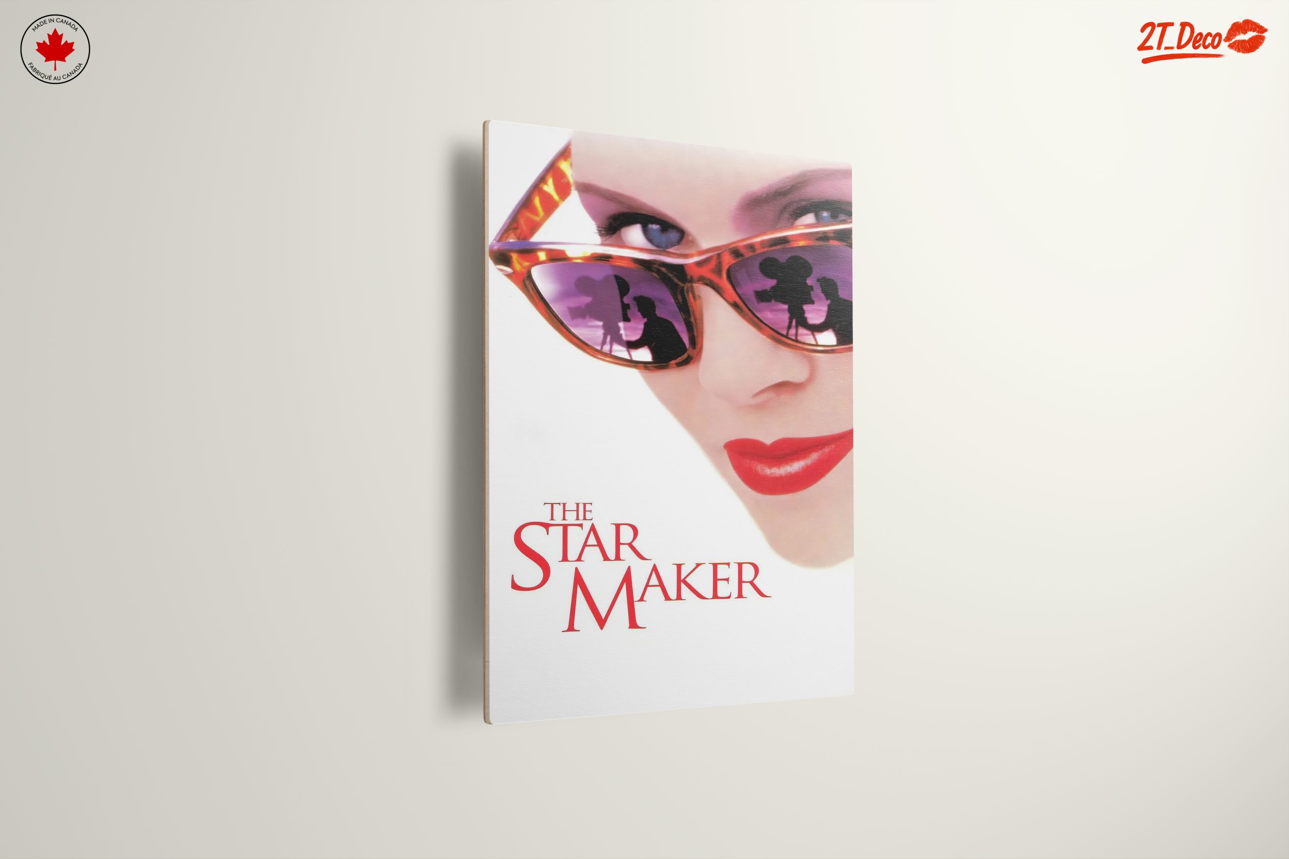 Stylish Cinema Inspired Artwork Featuring Glamorous Portrait - Image 13