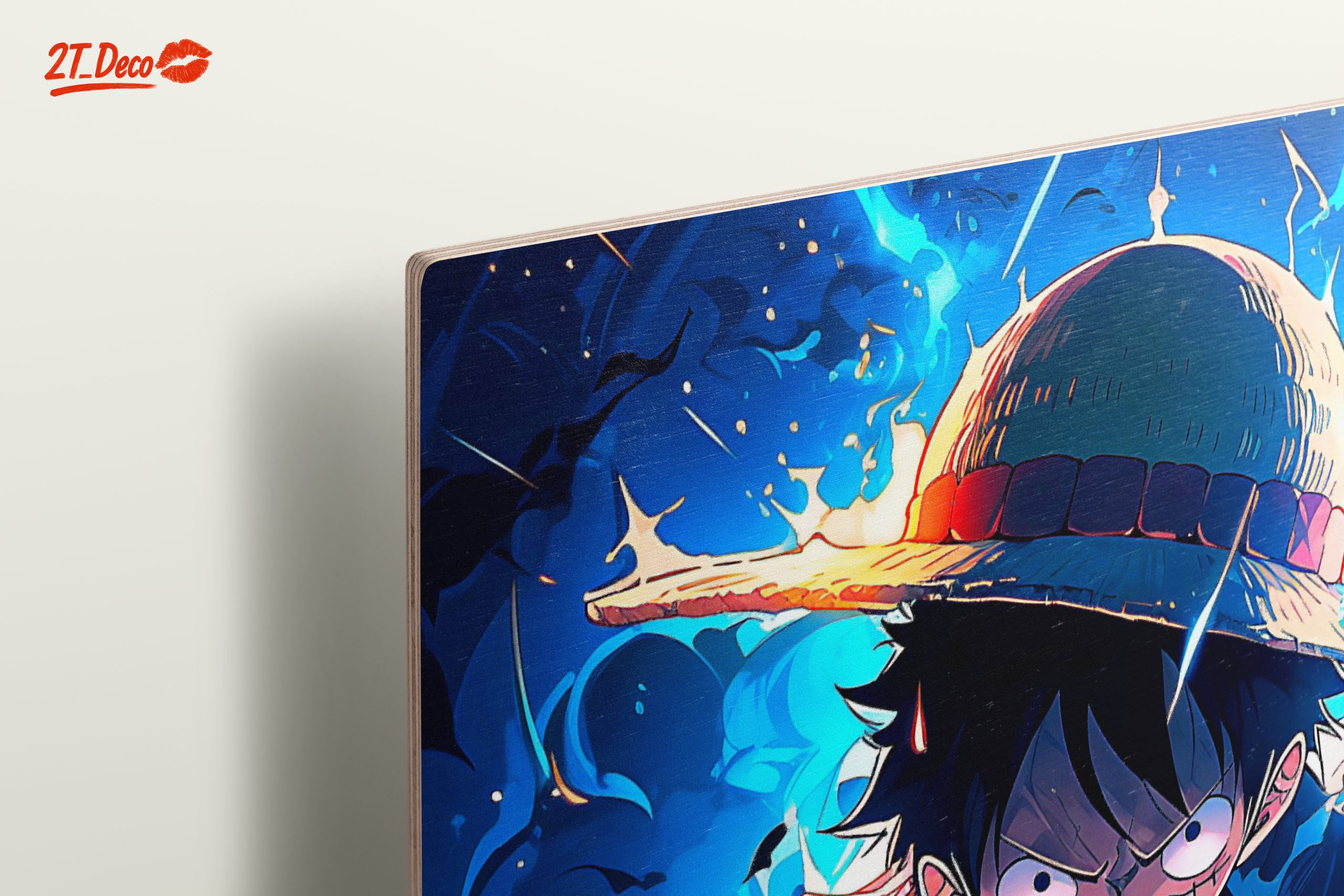 Luffy From One Piece Stormy Sea Artwork - Image 15