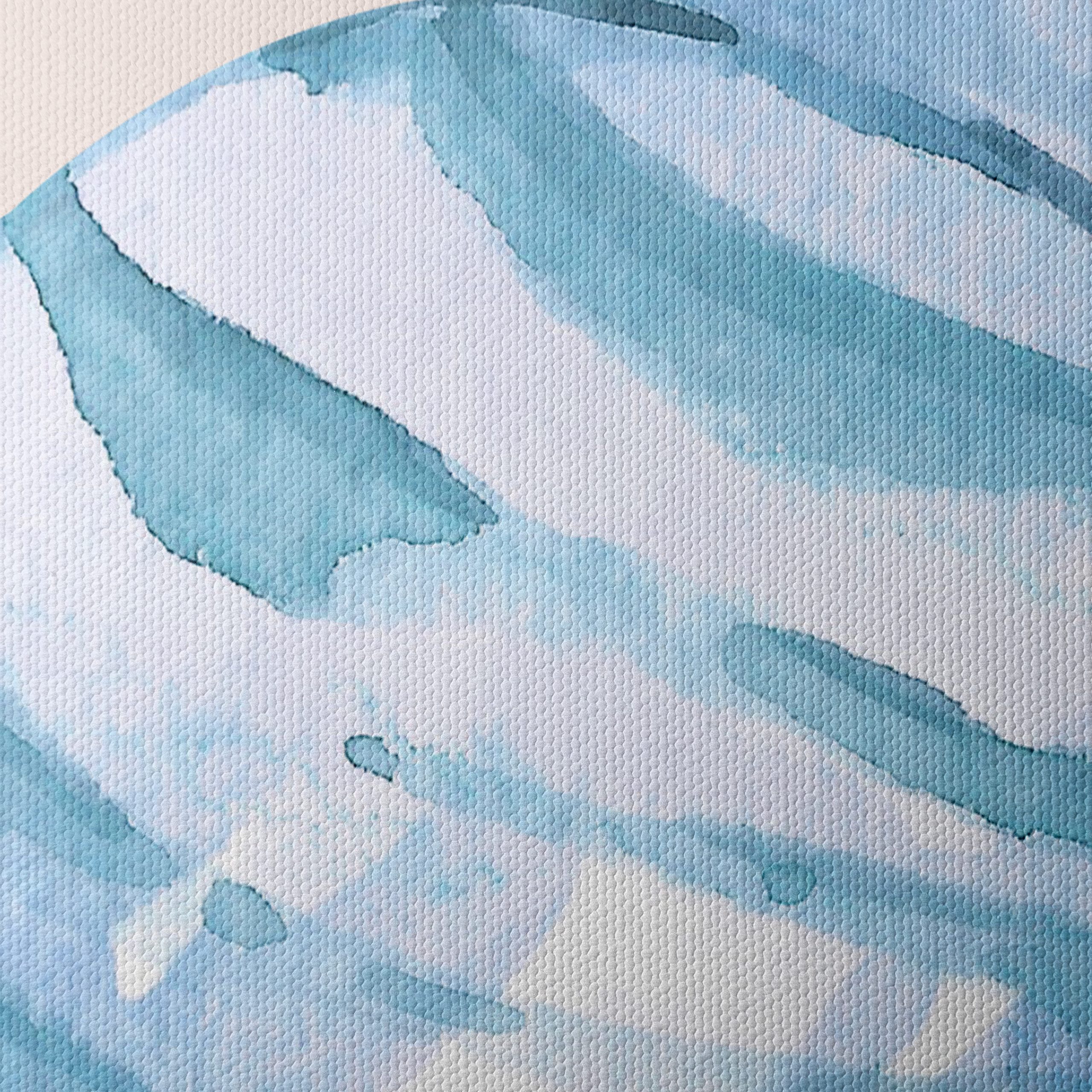Watercolor Coastal Shell Art - Image 4