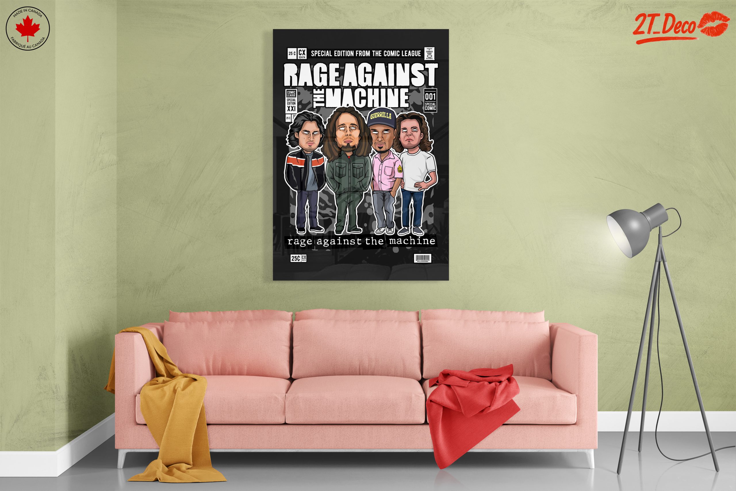Rage Against the Machine Artistic Illustration - Image 7
