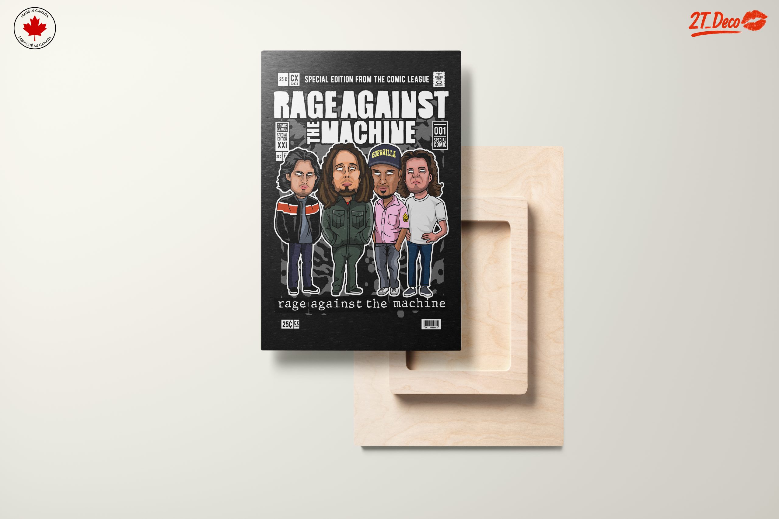 Rage Against the Machine Artistic Illustration - Image 11