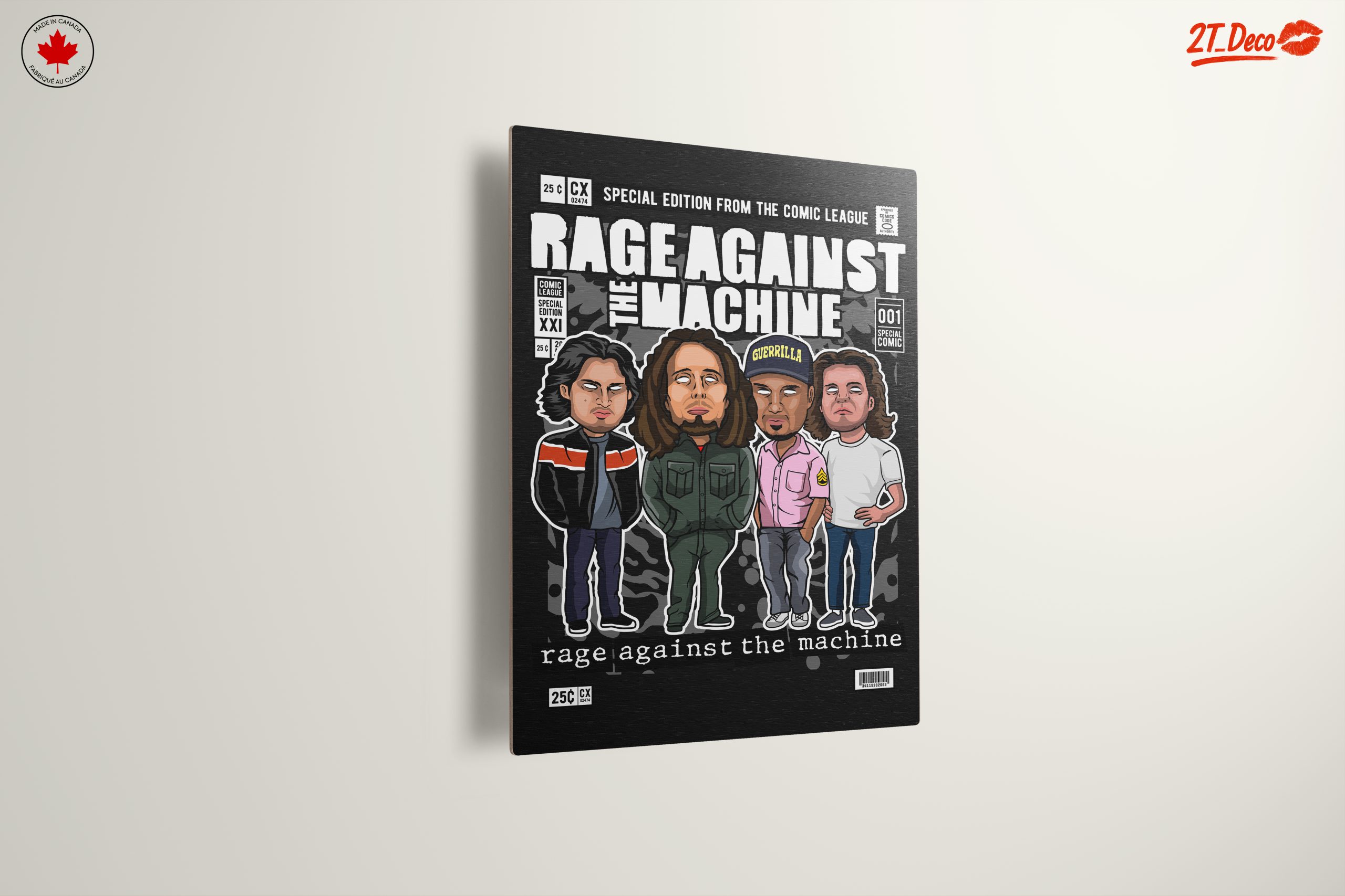 Rage Against the Machine Artistic Illustration - Image 13