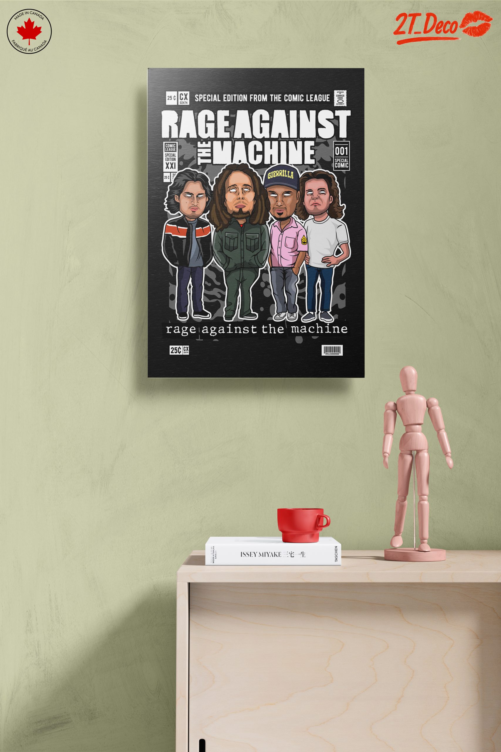 Rage Against the Machine Artistic Illustration - Image 14