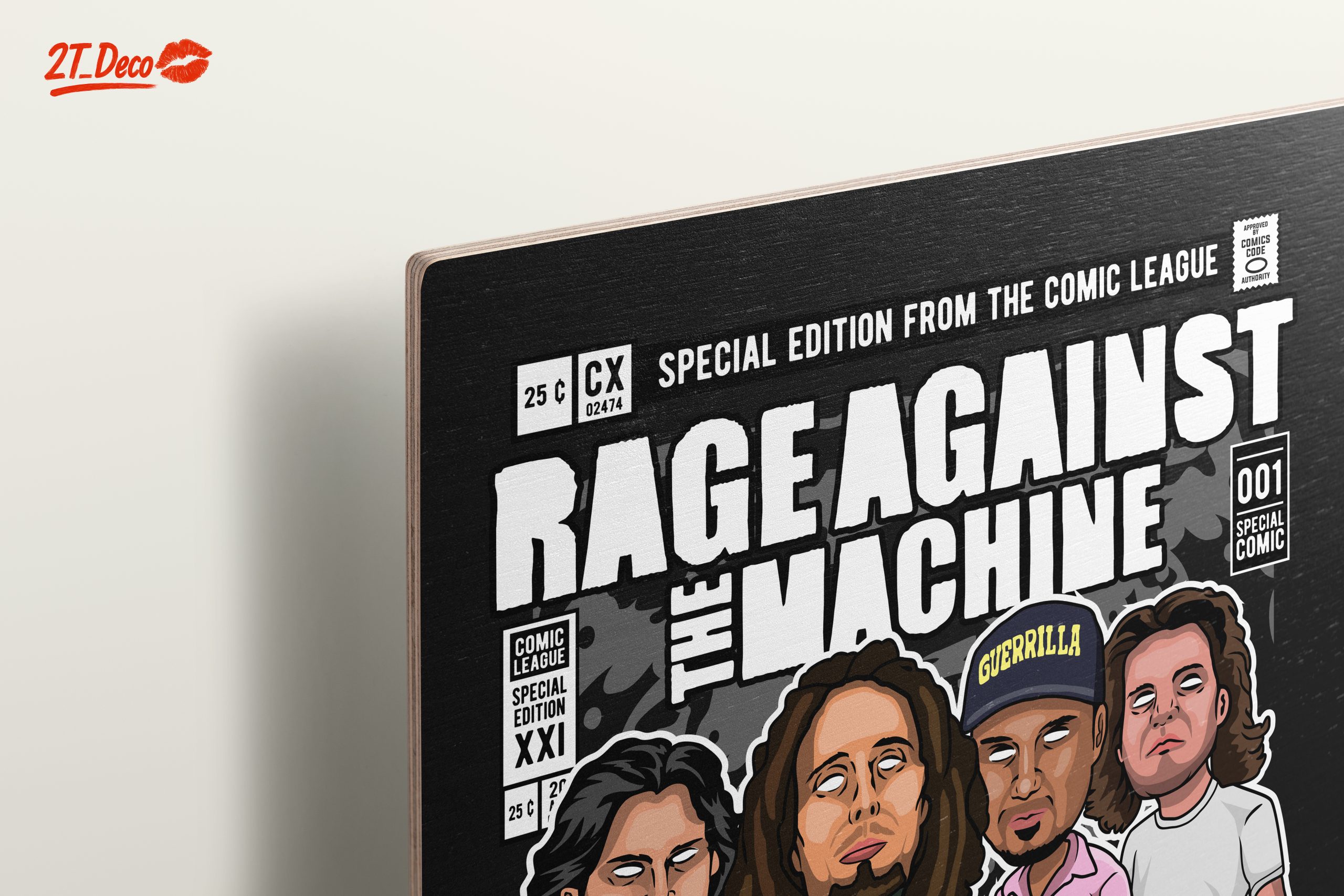 Rage Against the Machine Artistic Illustration - Image 15