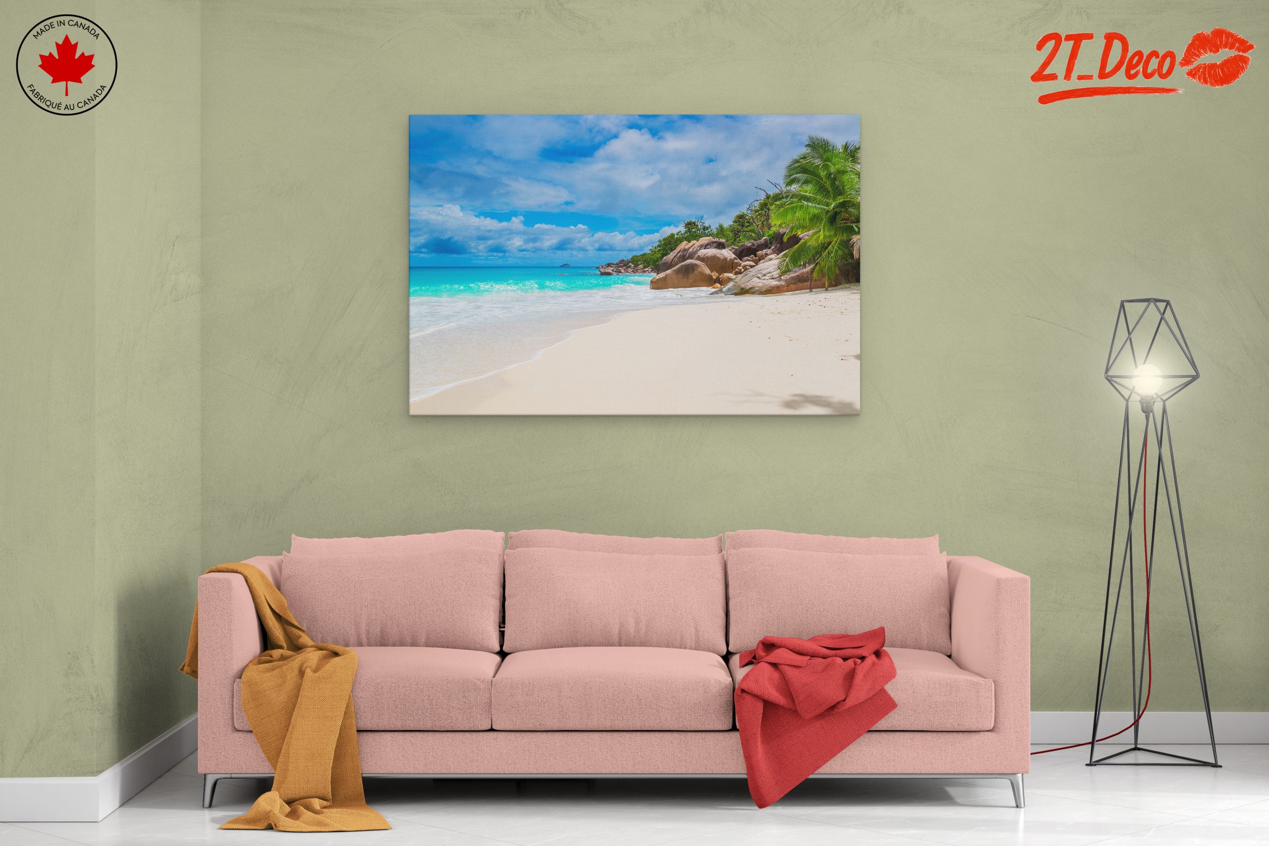 Vibrant Tropical Beach Scene - Image 2