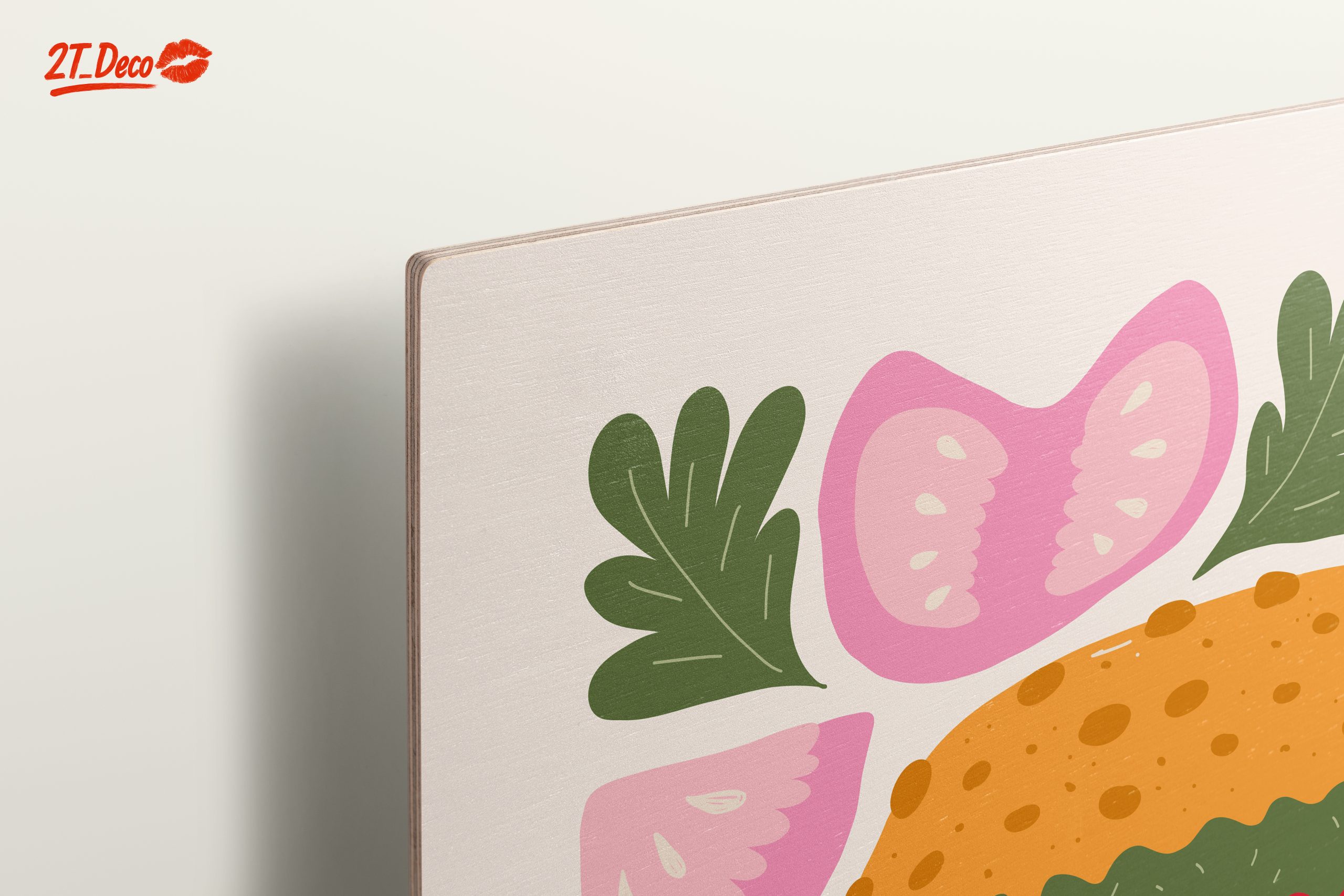 Whimsical Abstract Food Art Featuring a Burger - Image 15