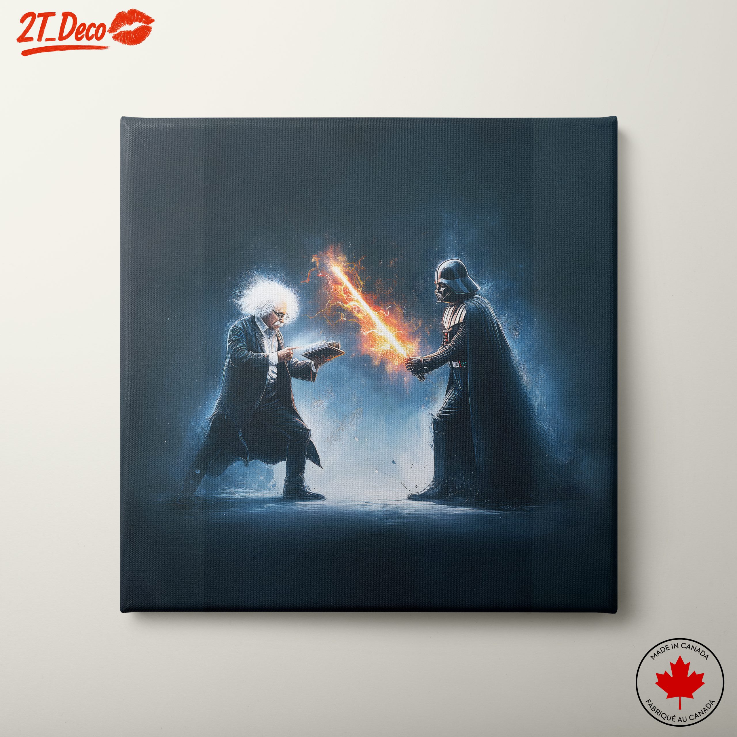 Epic Duel Between Genius and Villainous Sith