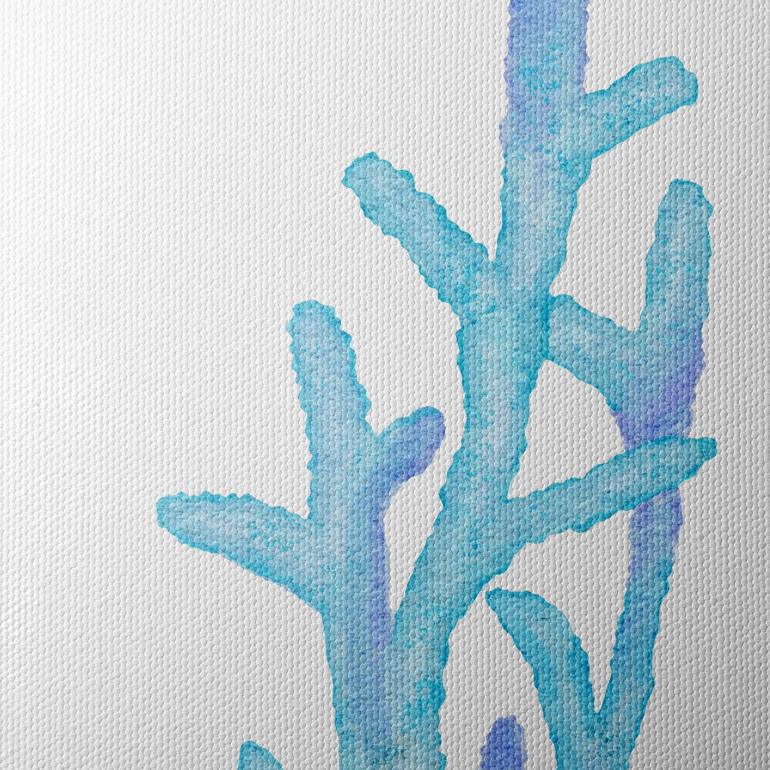 Underwater Coral Artwork in Soft Watercolors - Image 4