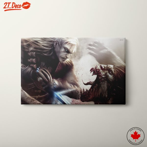 Epic Battle Scene from The Witcher 2