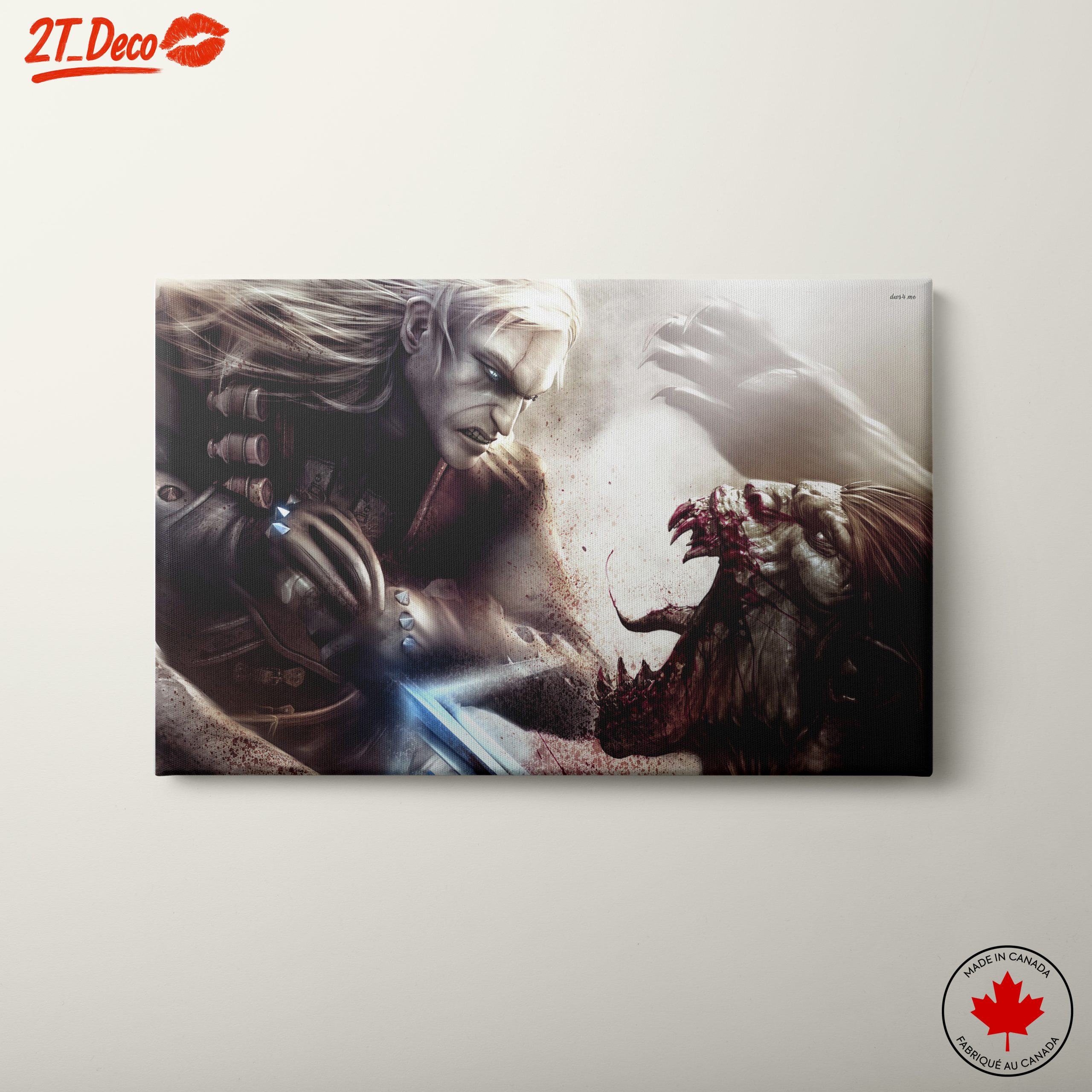 Epic Battle Scene from The Witcher 2