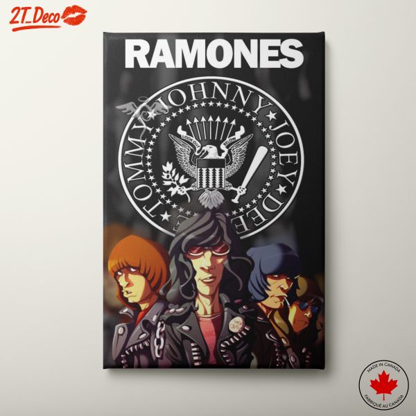 The Ramones Rock Art Print