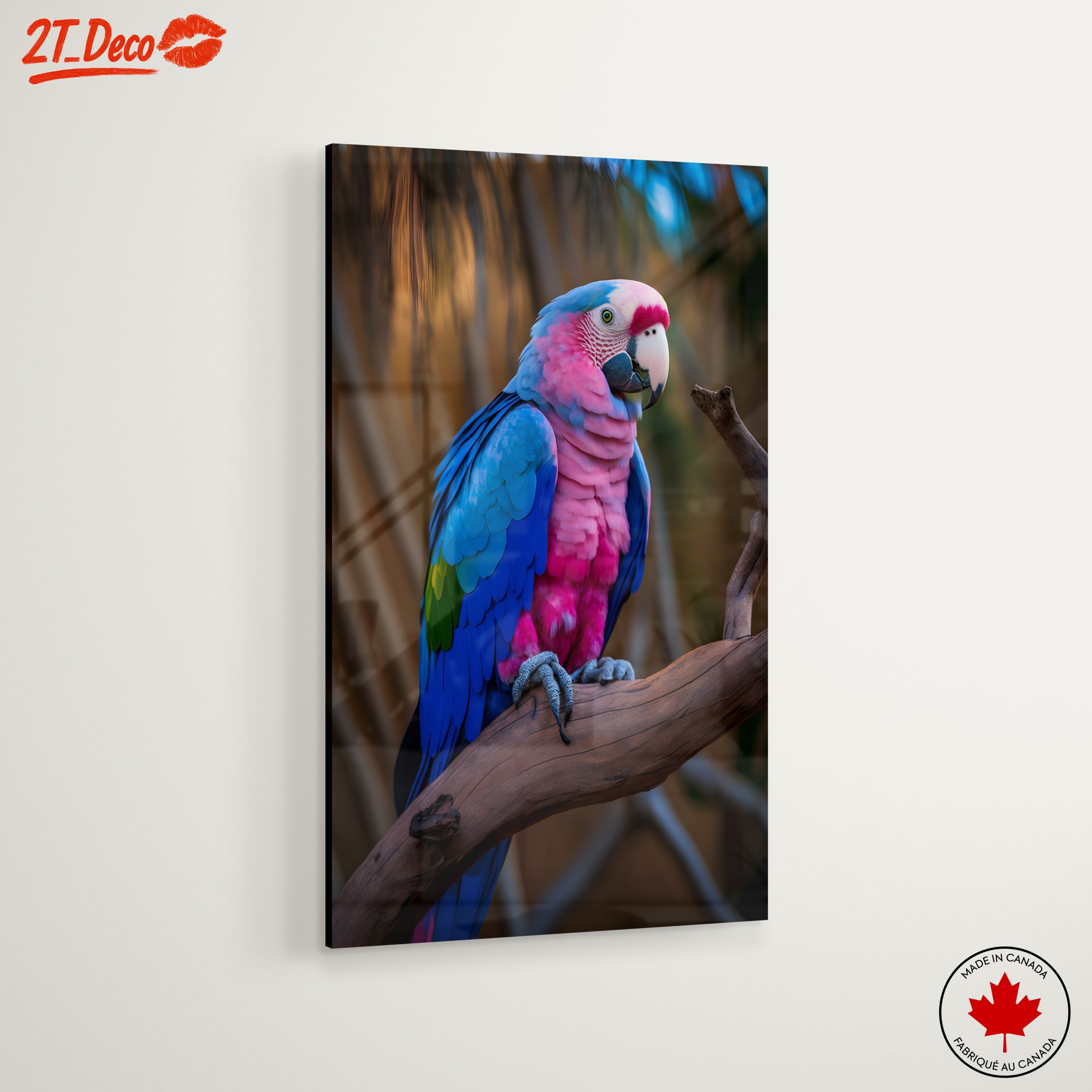 Colorful Parrot Wall Art 3 - Image 6