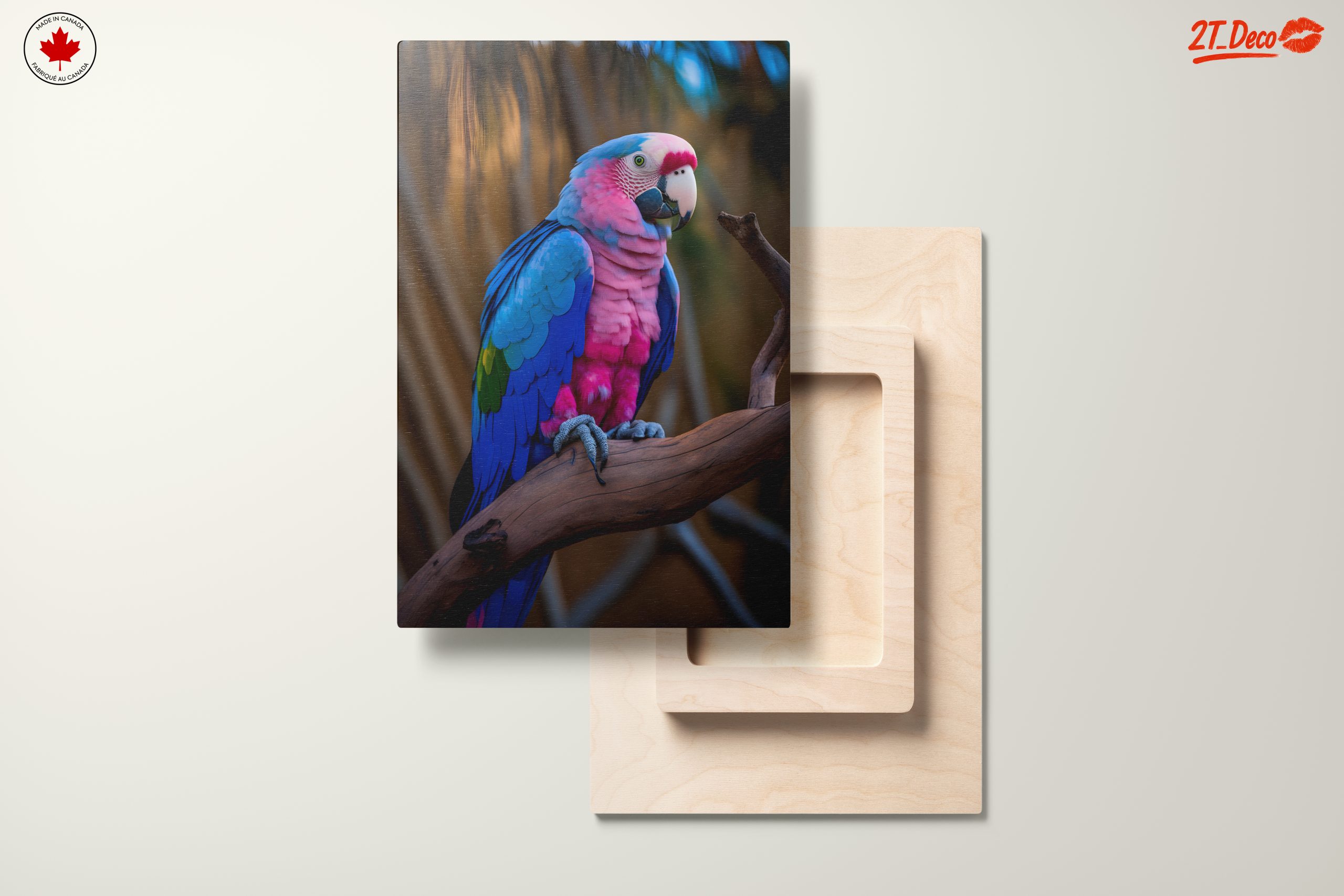 Colorful Parrot Wall Art 3 - Image 11