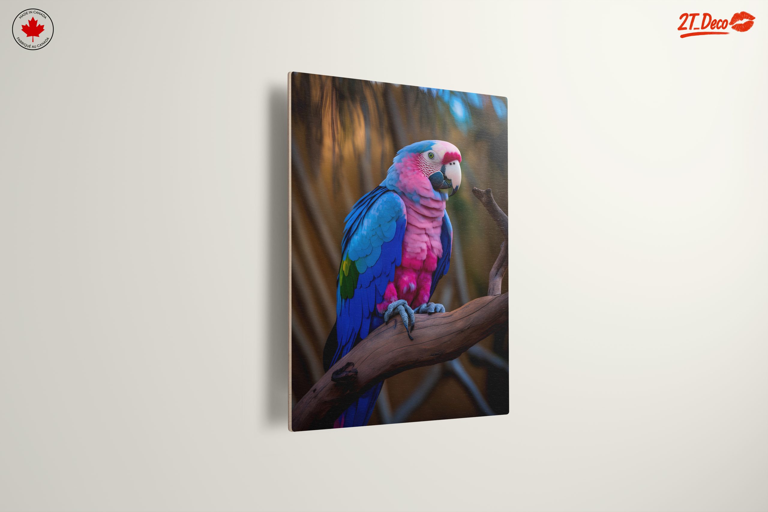 Colorful Parrot Wall Art 3 - Image 13
