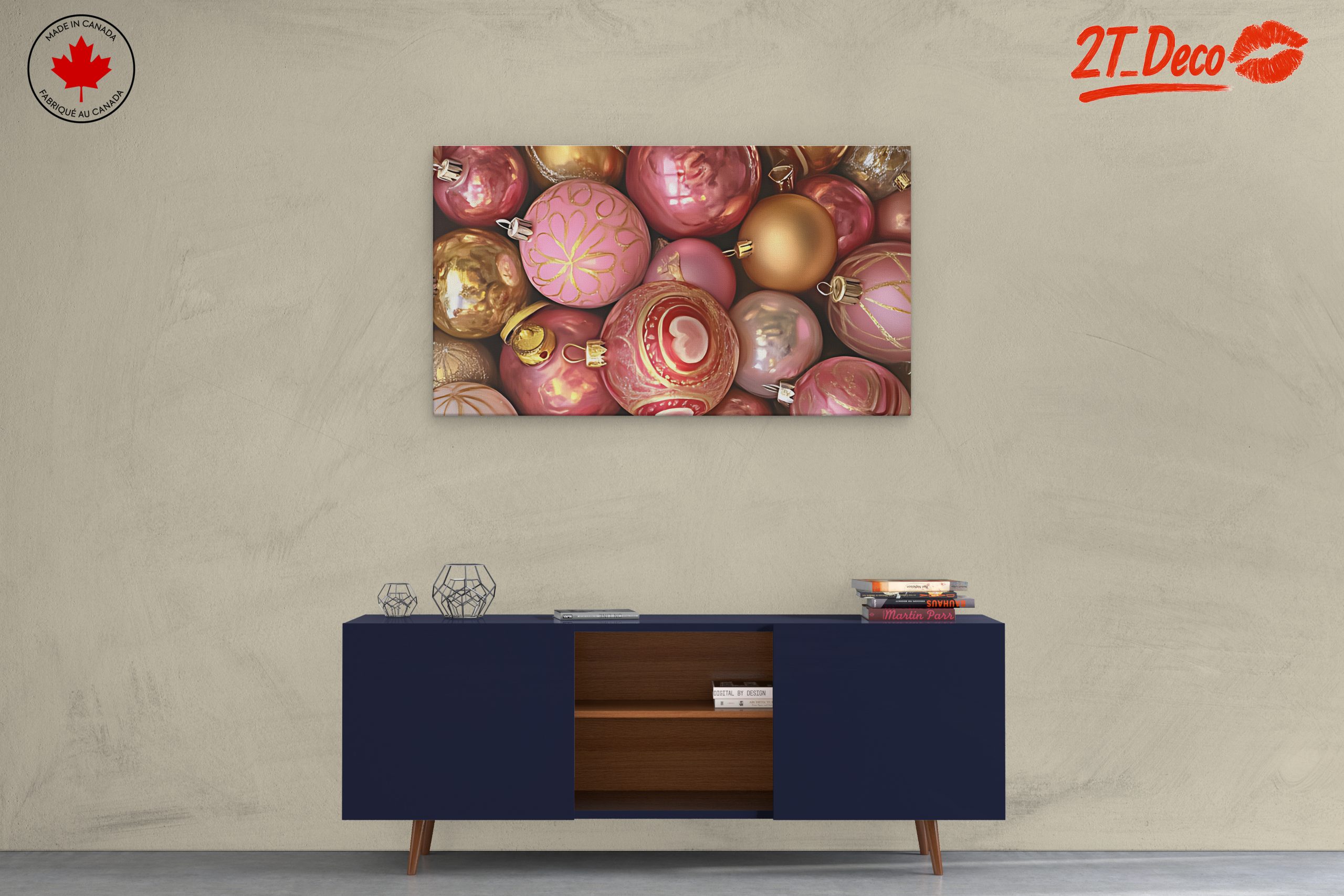 Colorful Christmas Ornaments for Festive Decor - Image 3