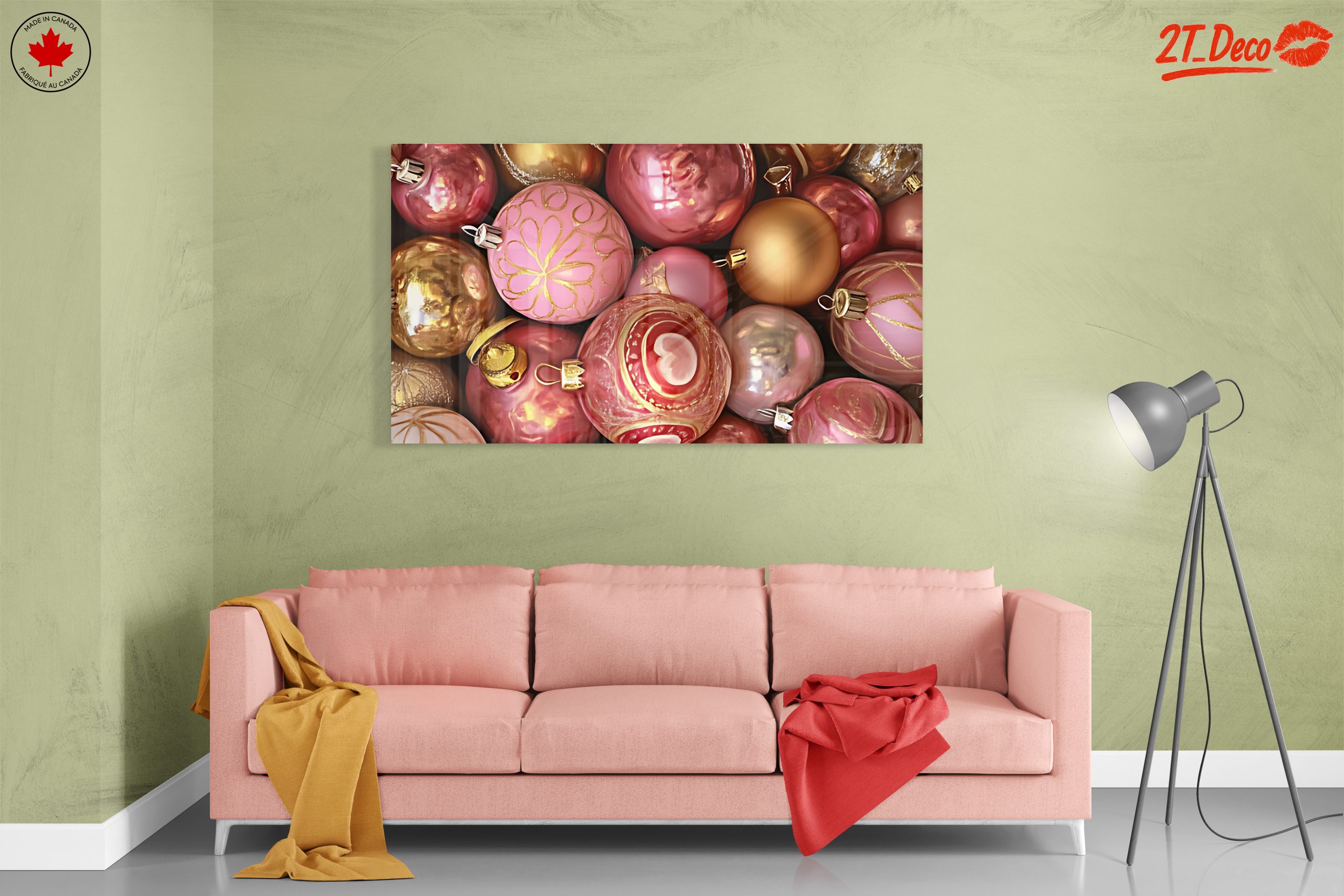 Colorful Christmas Ornaments for Festive Decor - Image 7