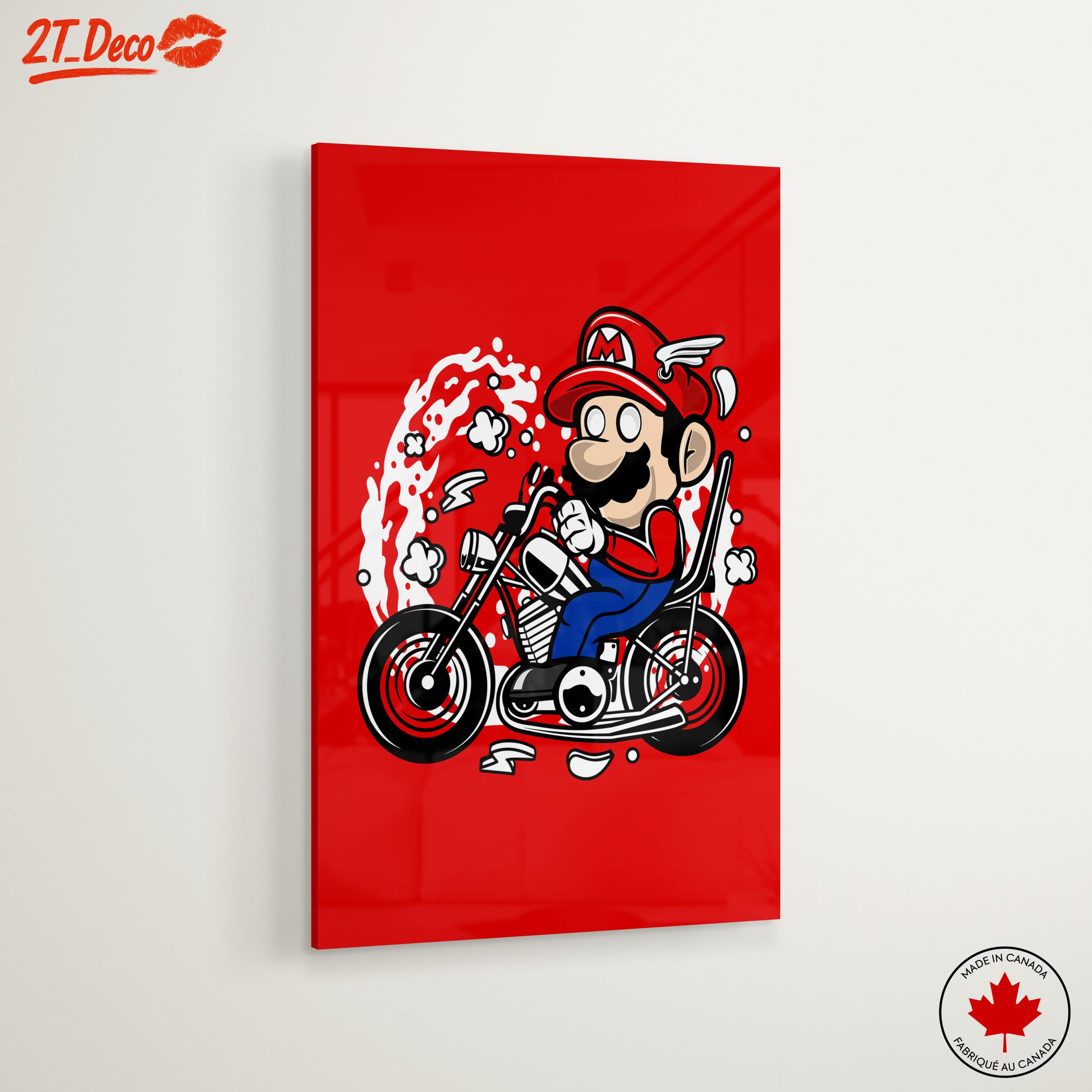 Playful Motorcycle Ride Character Art - Image 6