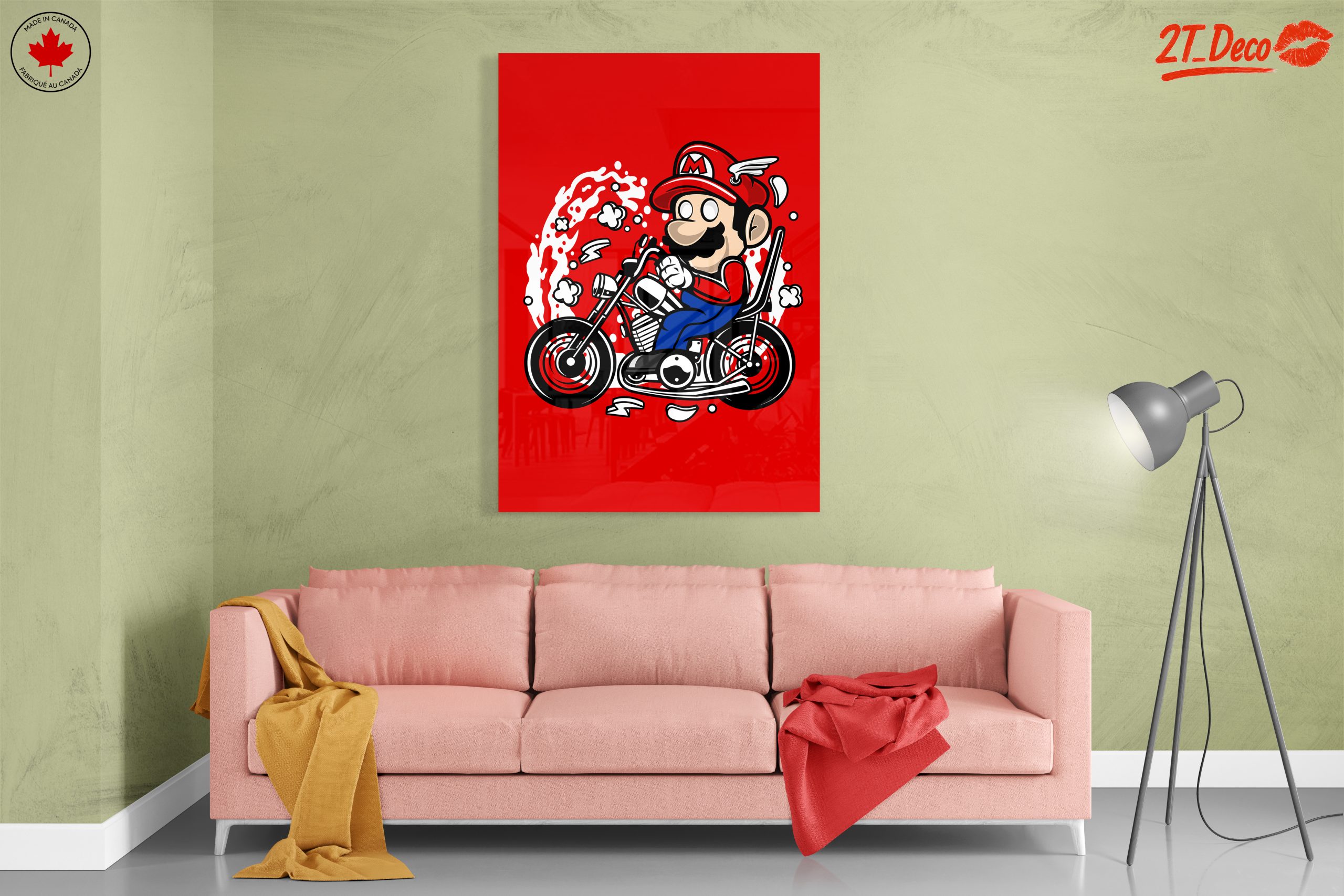 Playful Motorcycle Ride Character Art - Image 7