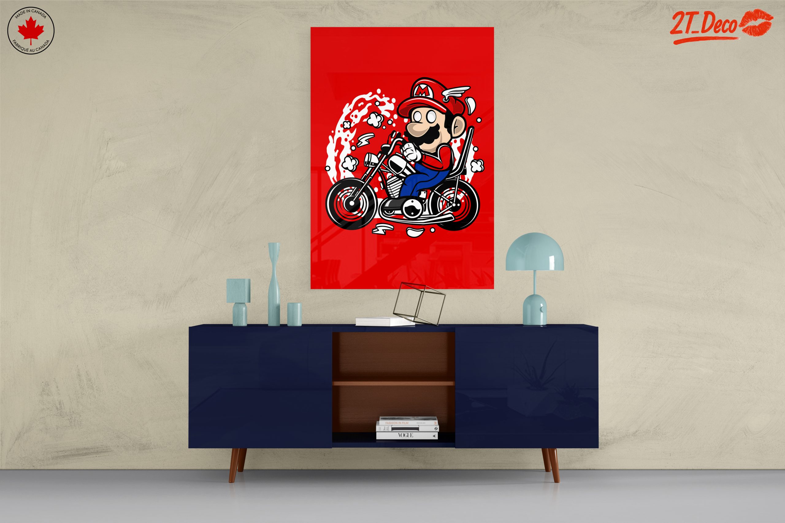 Playful Motorcycle Ride Character Art - Image 8
